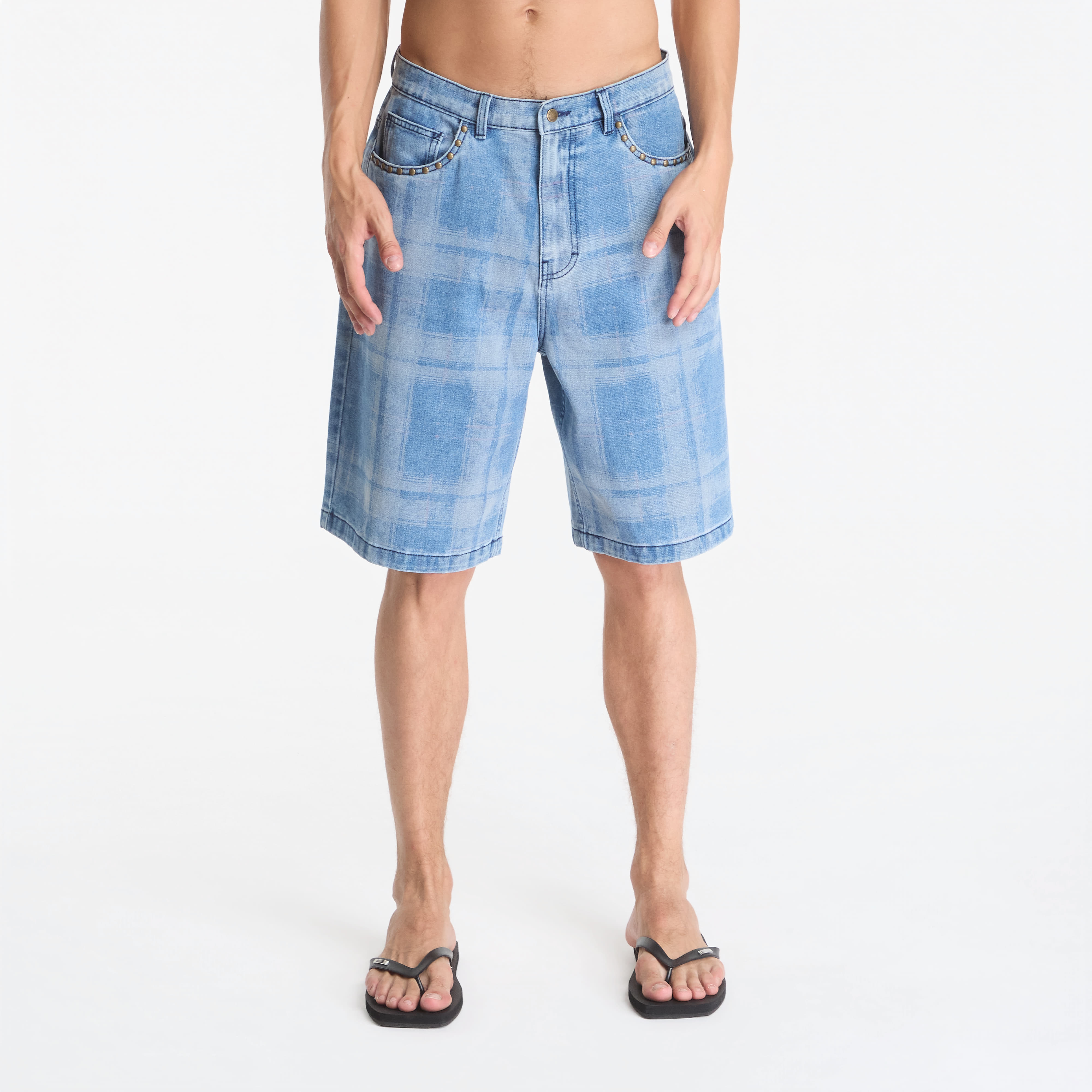 PLEASURES Experiment Jorts Indigo 34
