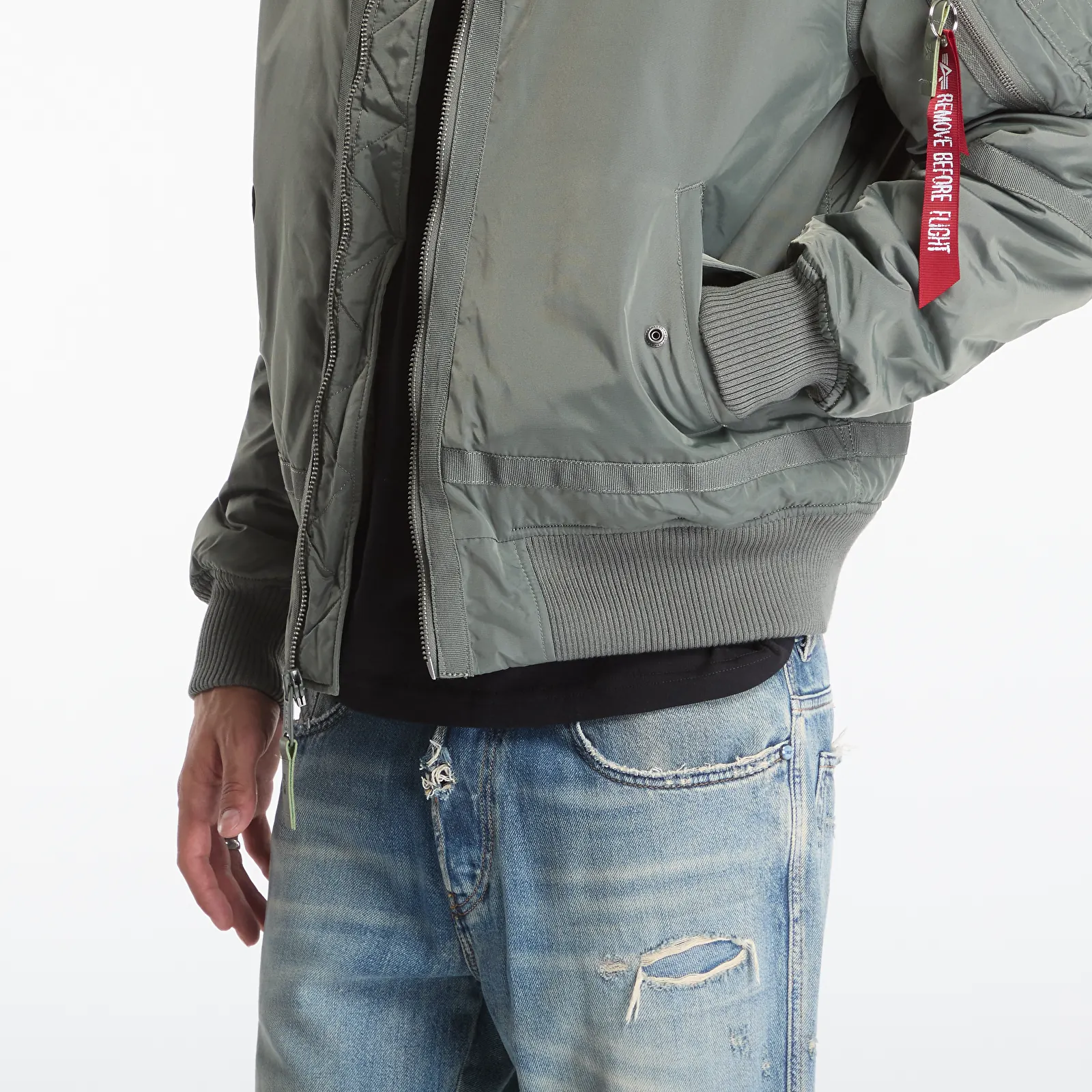 Jackets Alpha Industries B-15 III TT Two Tone Sage-Green
