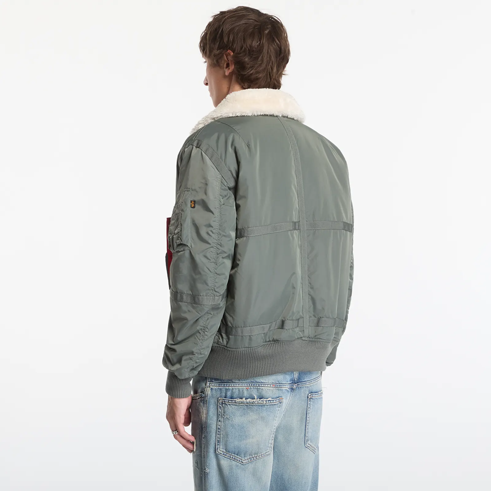 Jackets Alpha Industries B-15 III TT Two Tone Sage-Green