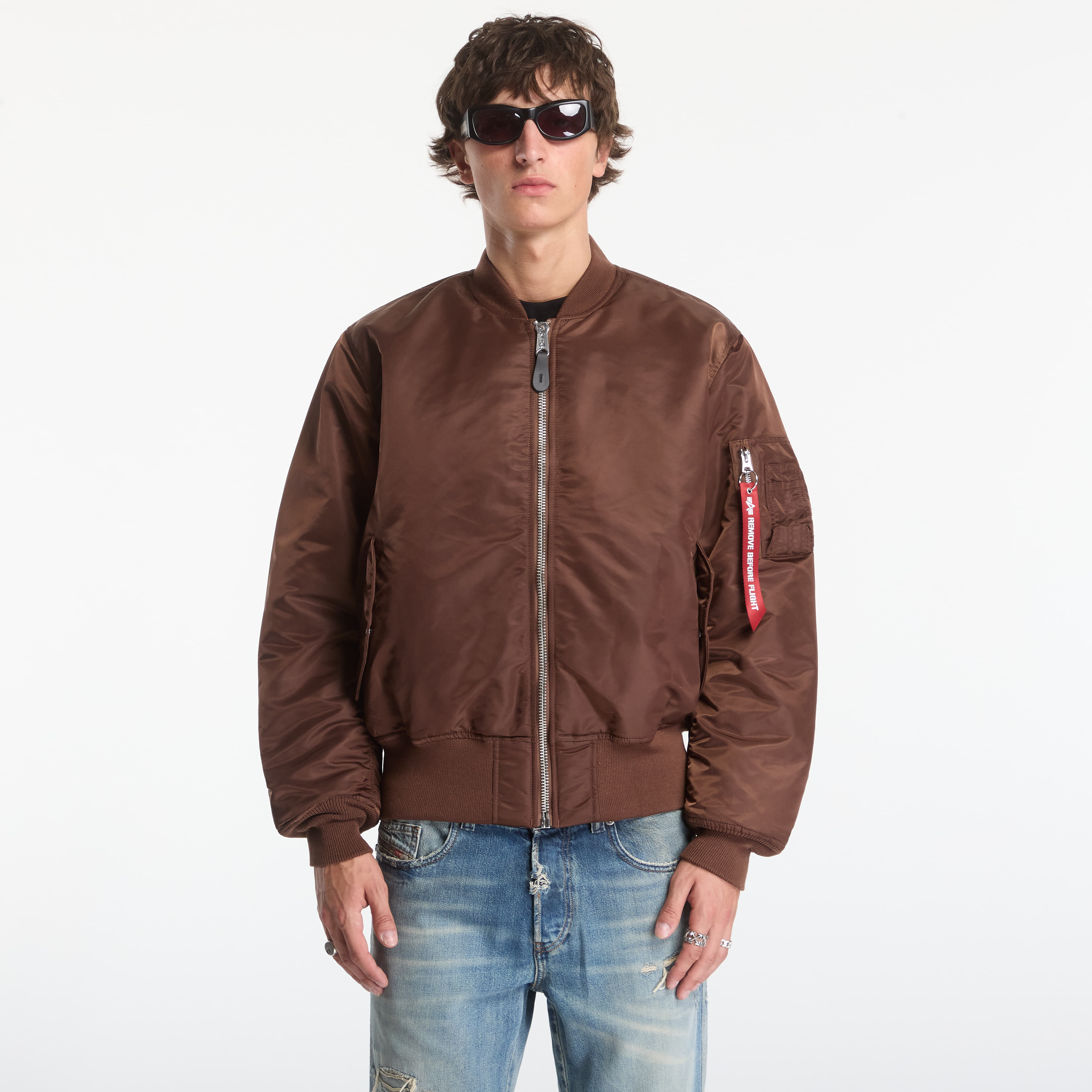 Bomber Alpha Industries MA-1 Heritage Powder Brown XXL