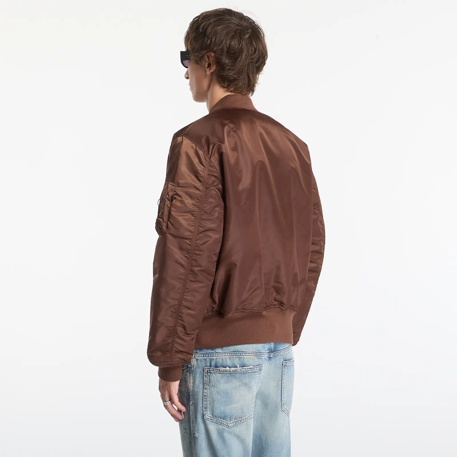 Geci bomber Alpha Industries MA-1 Heritage Powder Brown
