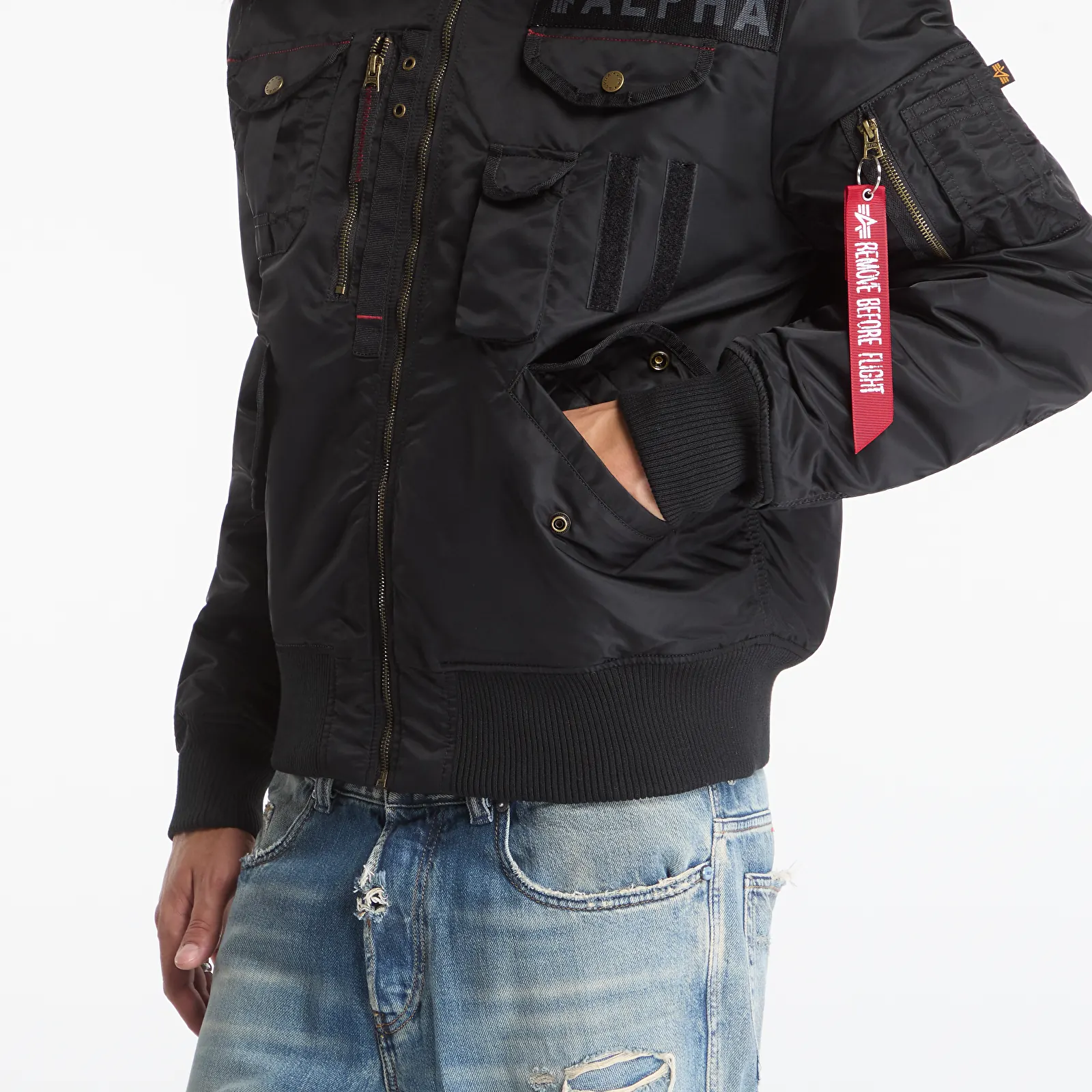Parka mēteļi Alpha Industries Deflector Black
