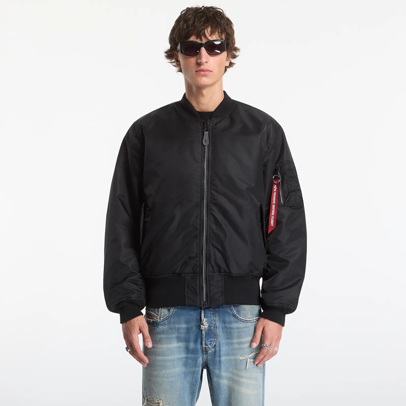 Geci bomber Alpha Industries MA-1 Heritage Black/ Black