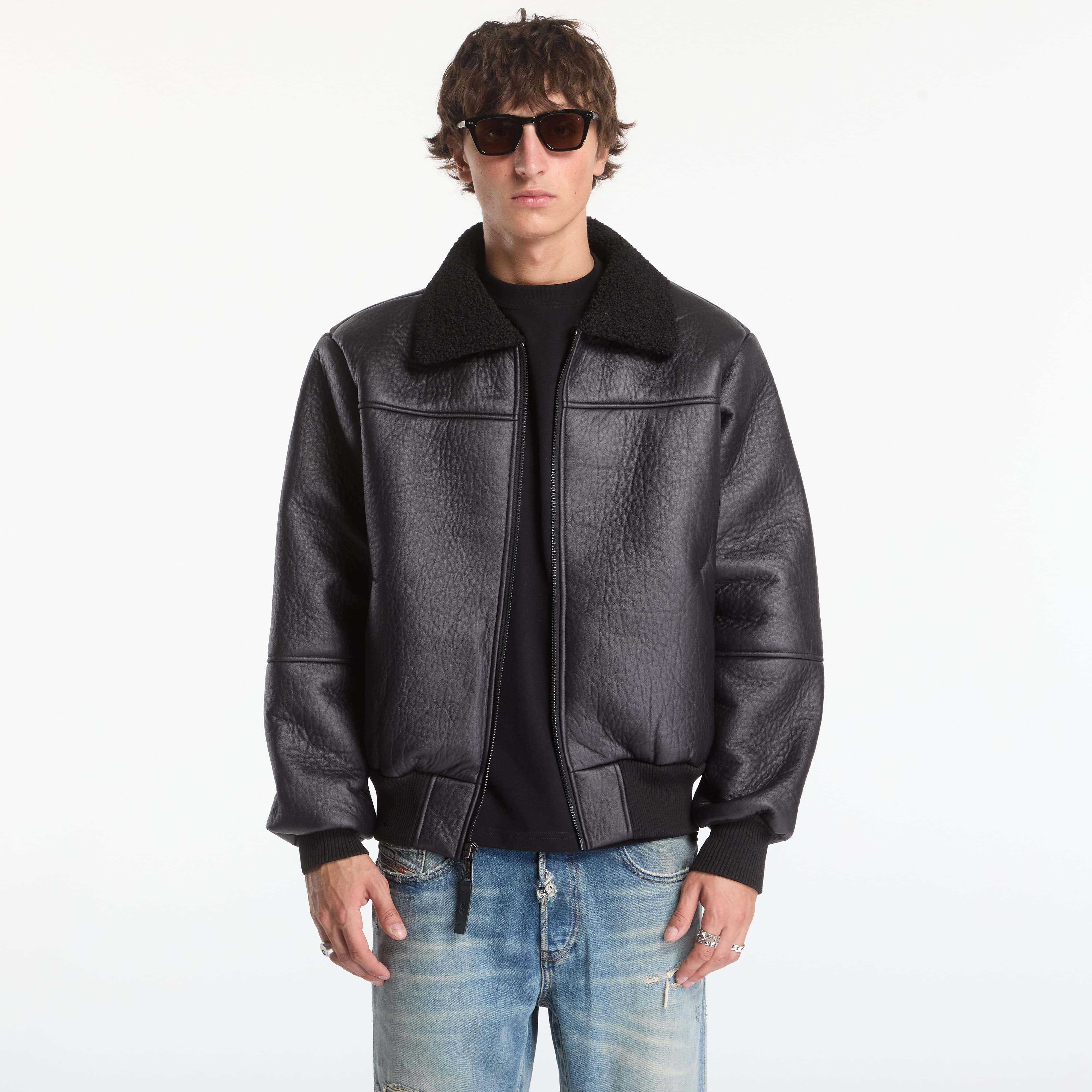 Яке Alpha Industries B-15 Modified Black/ Black L