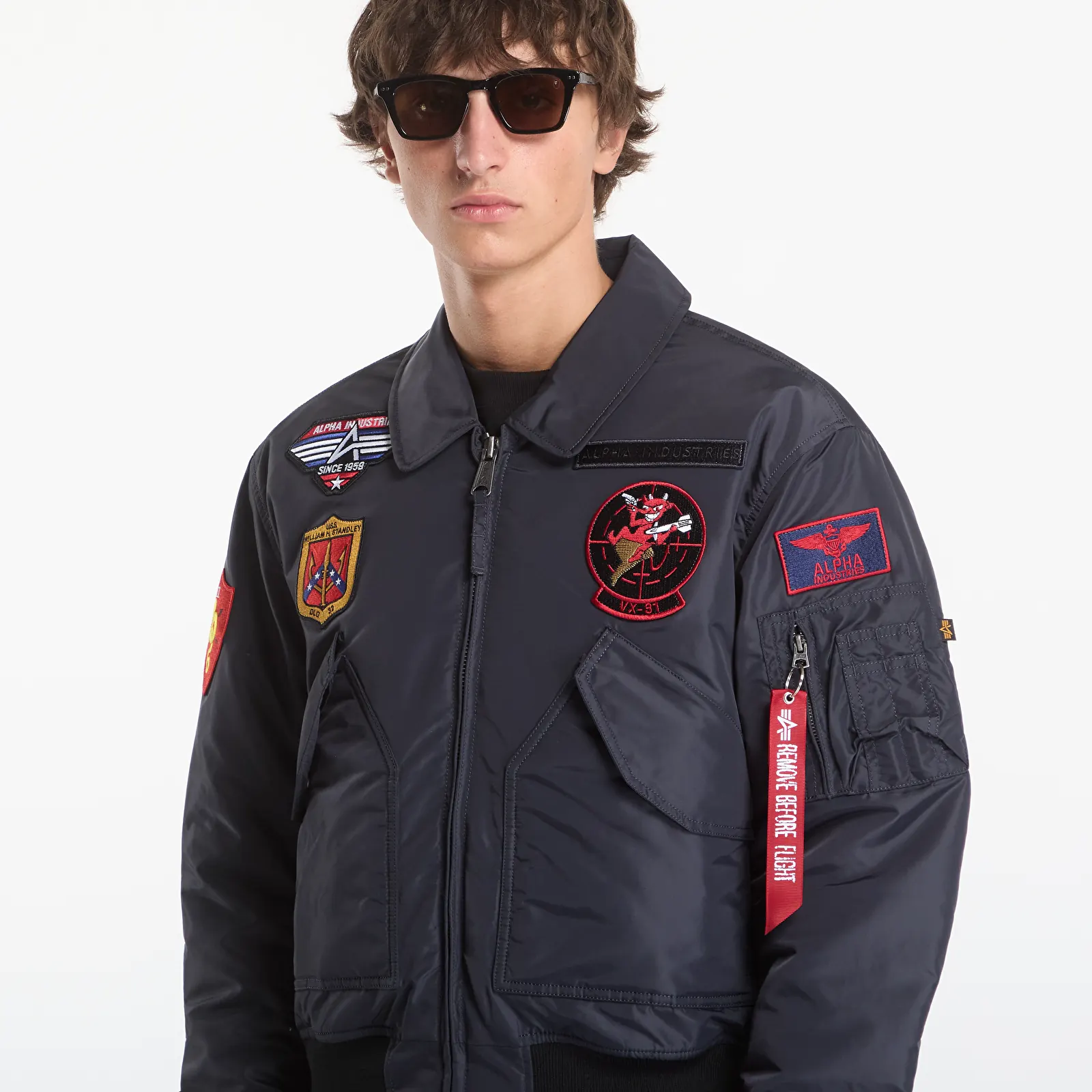 Jackets Alpha Industries CWU-45/P Devils Brigade Iron Grey