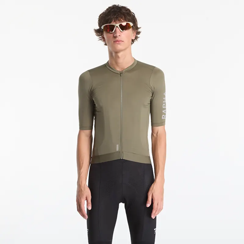 Rapha Men's Pro Team Training Jersey III Moss Green/ Smoky Silver