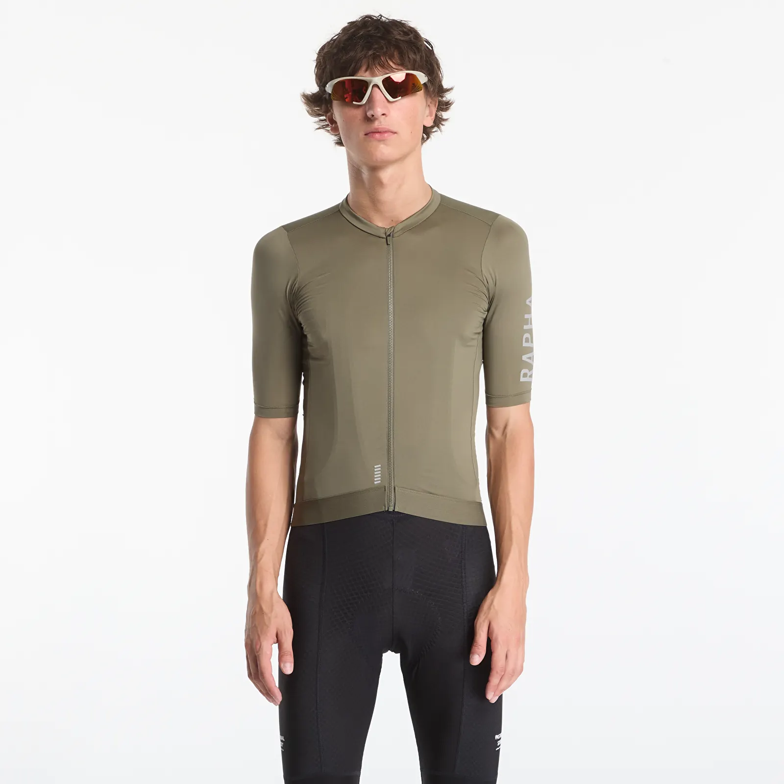 Jerseys Rapha Men's Pro Team Training Jersey III Moss Green/ Smoky Silver