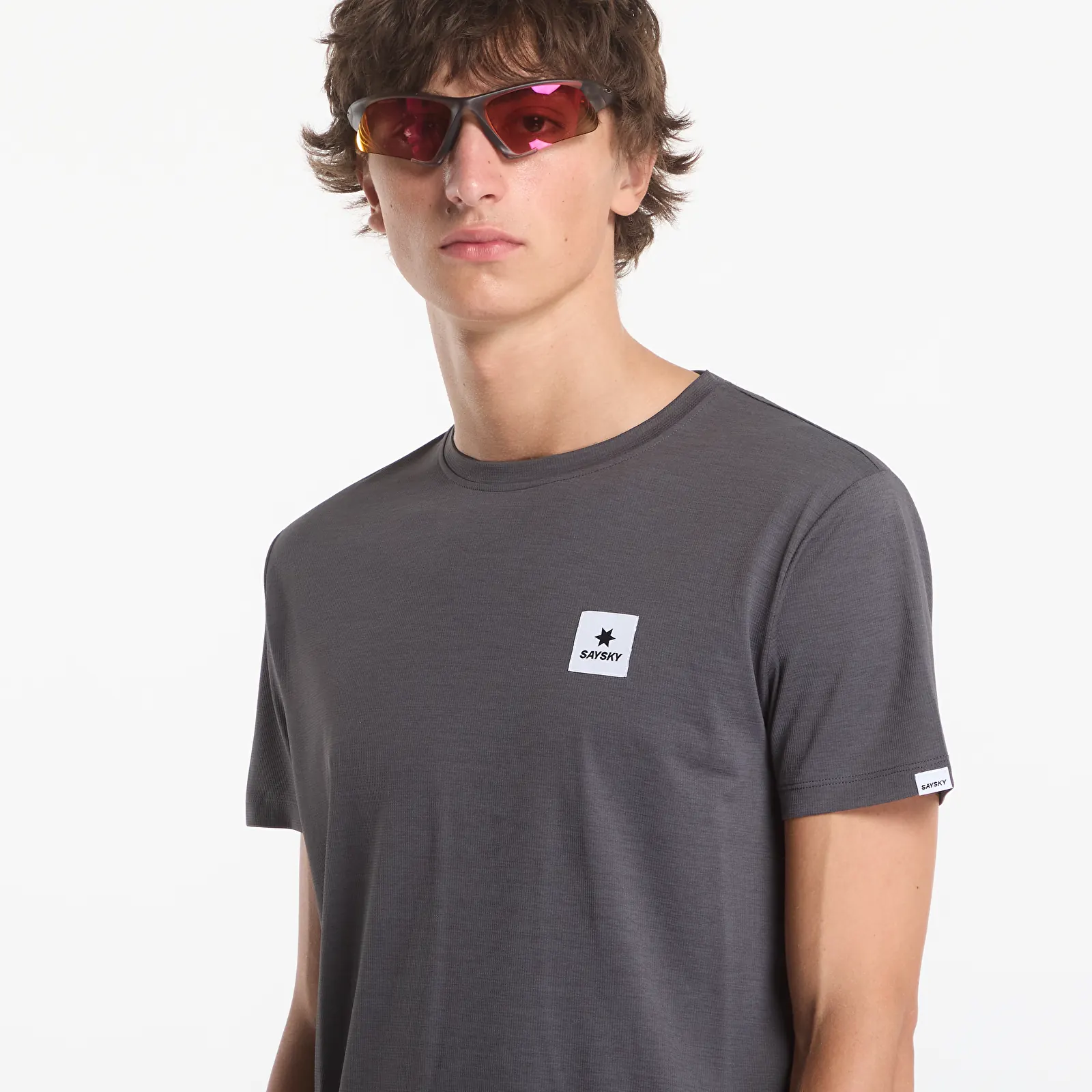 T-shirts SAYSKY Statement Combat Pro T-shirt Grey