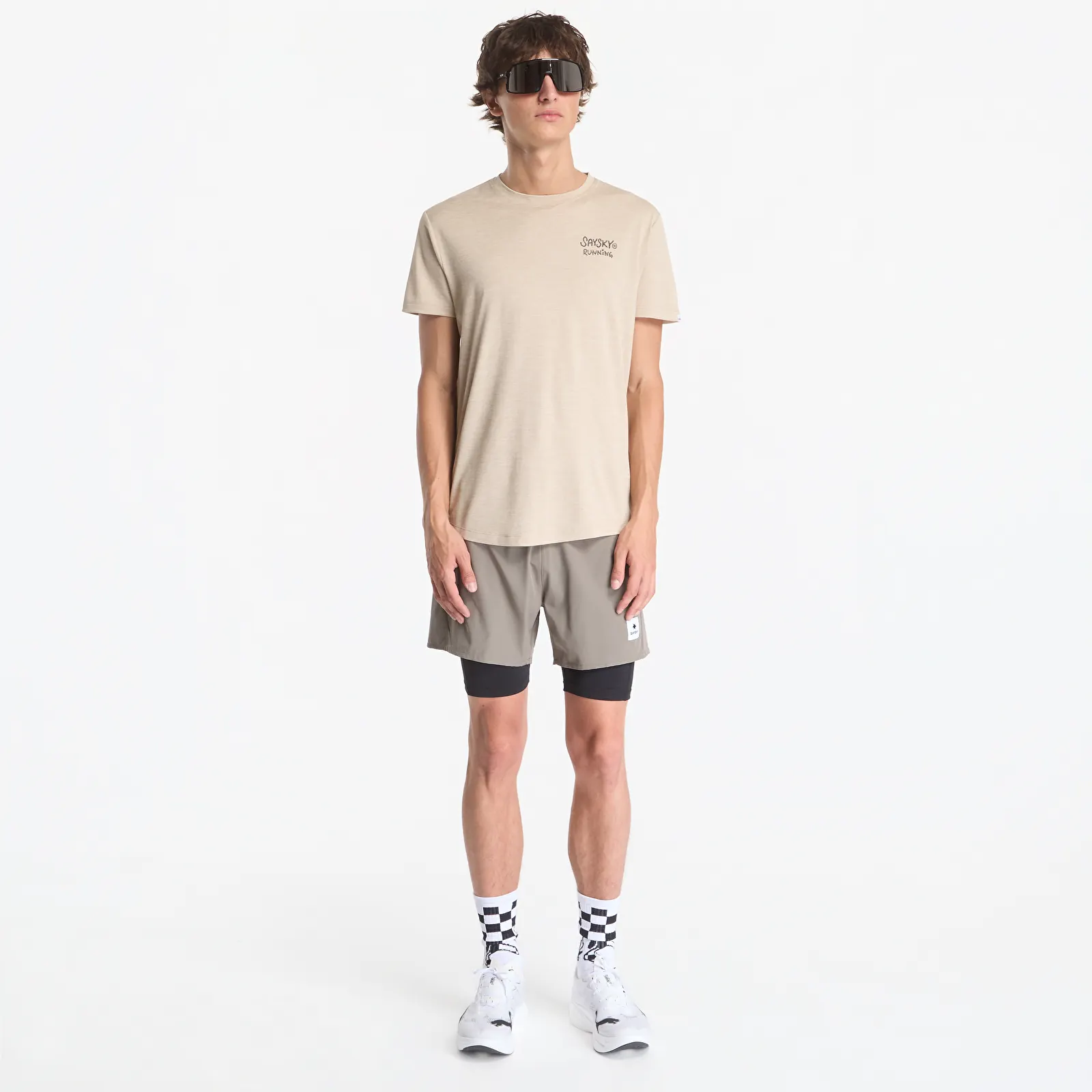Tričká SAYSKY Statement Combat Pro T-shirt Sand