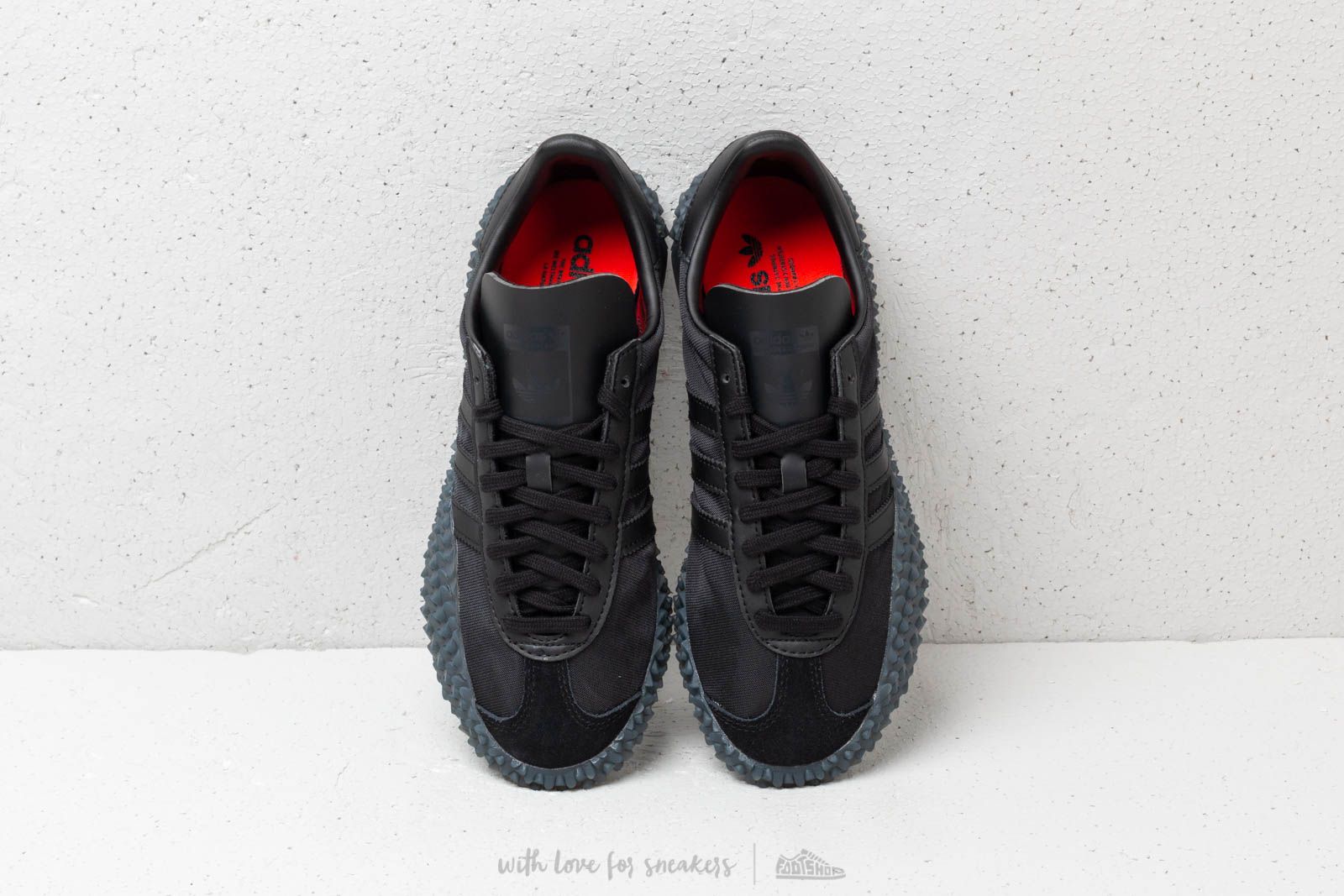 Men s shoes adidas Country x Kamanda Core Black Utility Black Solar Red Footshop