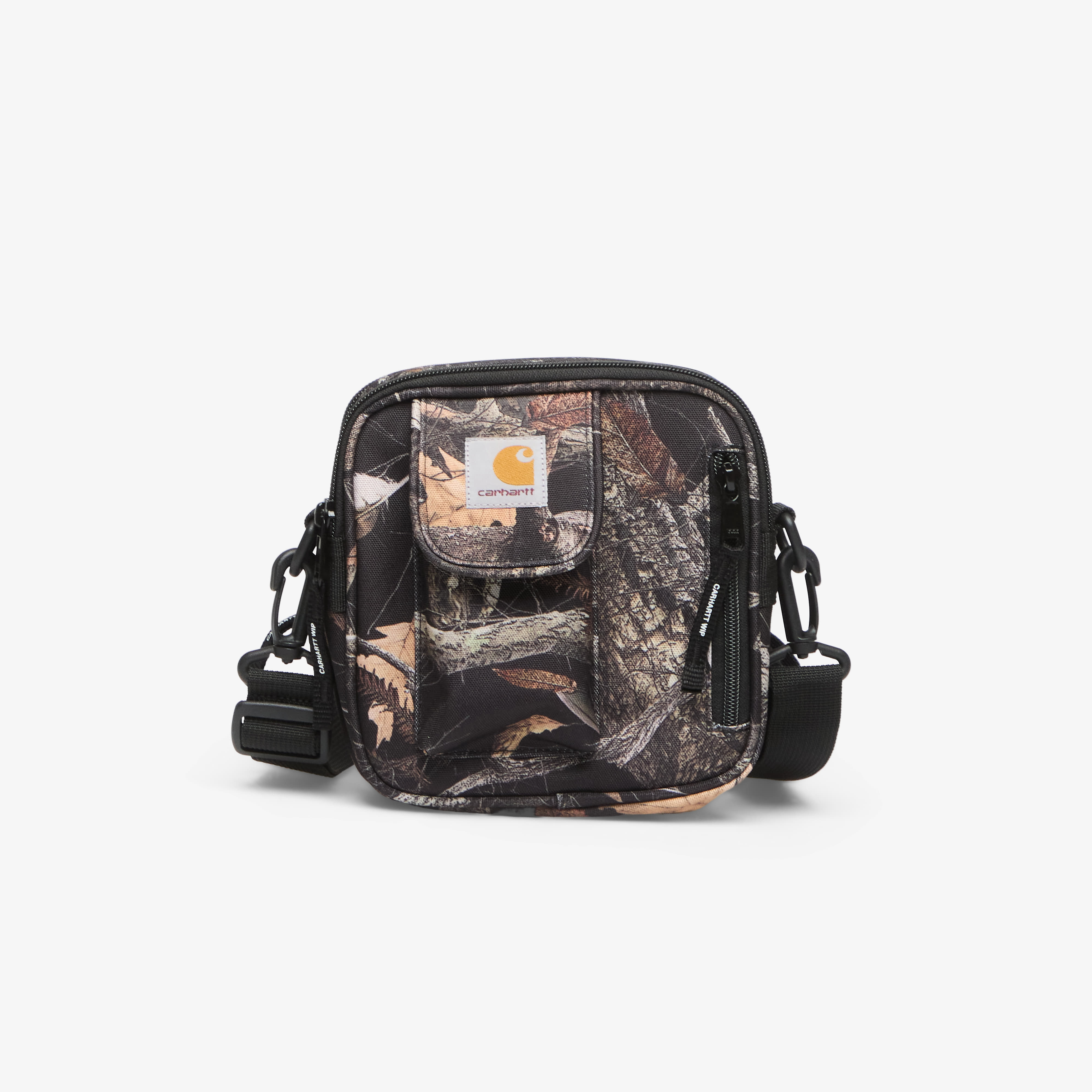 Sac Carhartt WIP Essentials Bag, Small Camo Feather Tree, Black Universal