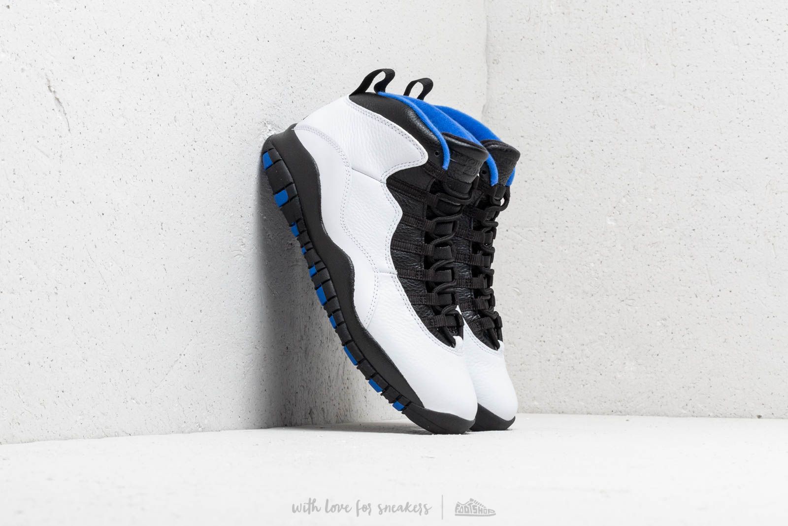 Chaussures et baskets homme Air Jordan 10 Retro "Orlando" White/ Black/ Royal Blue