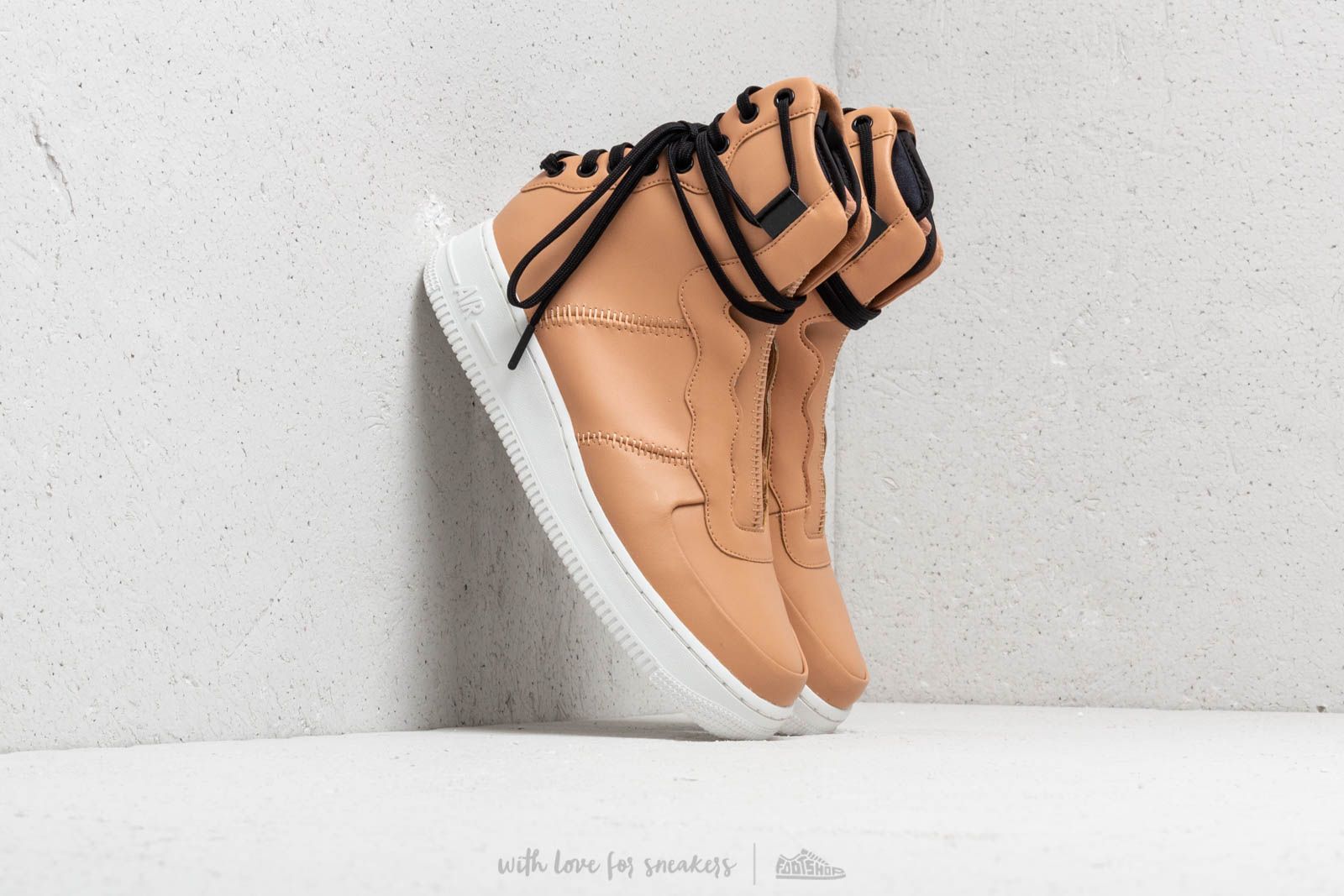 Women s shoes Nike Wmns Air Force 1 Rebel XX Praline Black Summit White Footshop