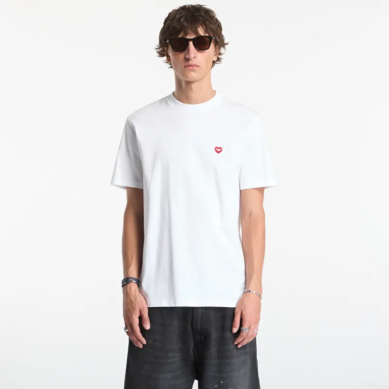 T-shirt Carhartt WIP S/S Small Heart T-Shirt UNISEX White/ Red