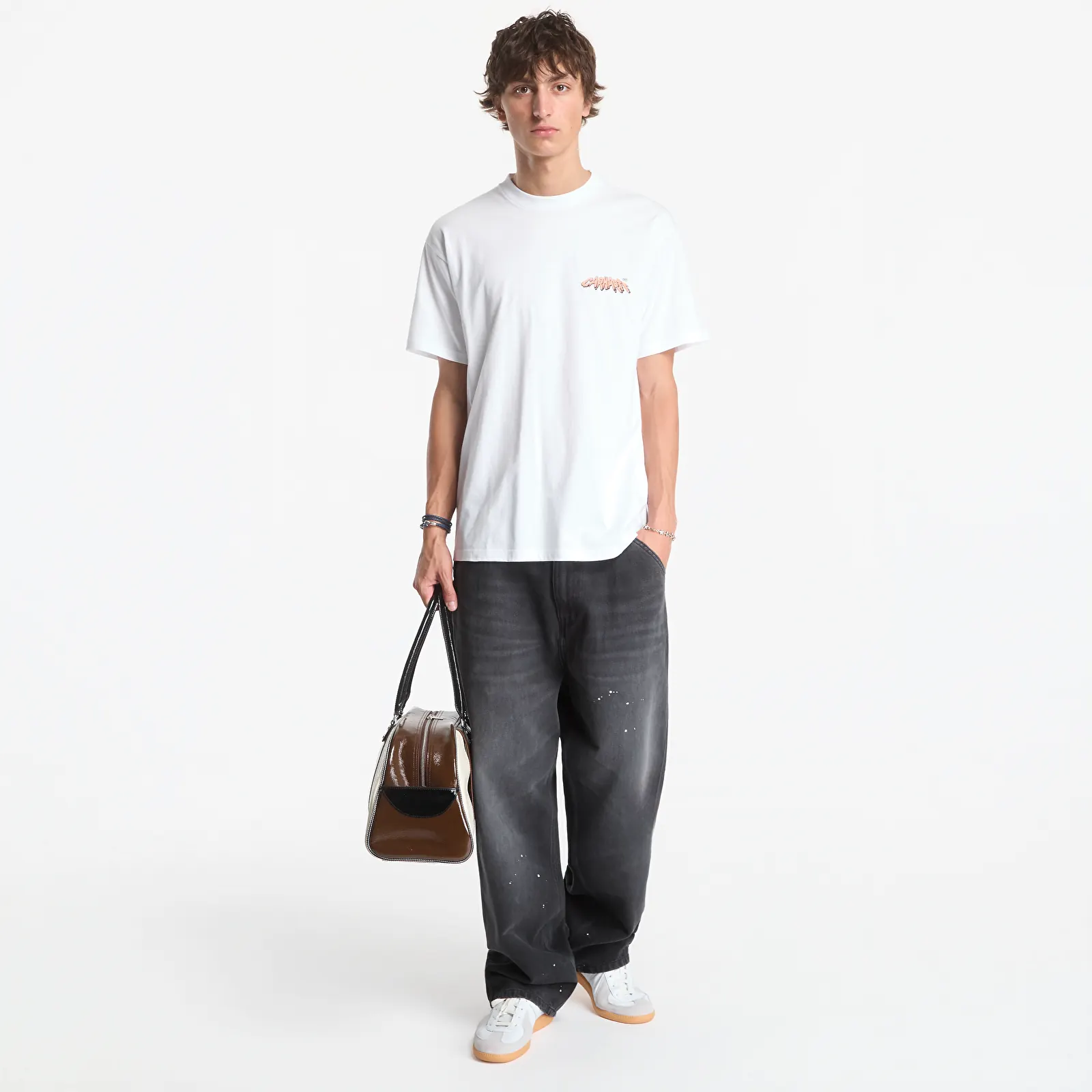 T-skjorter Carhartt WIP S/S Wiptopia II T-Shirt UNISEX White