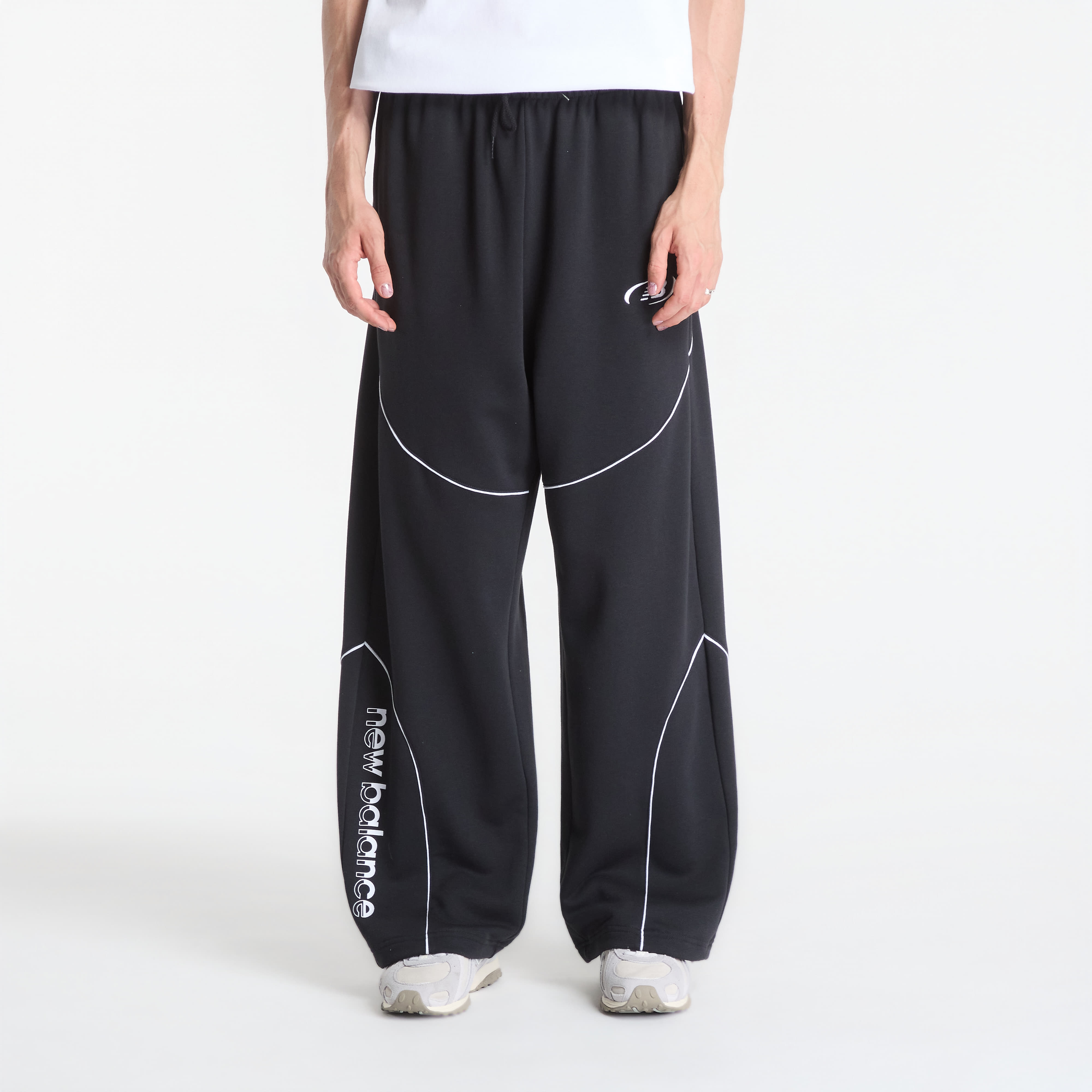 Pants New Balance Trackside French Terry Pant Black S