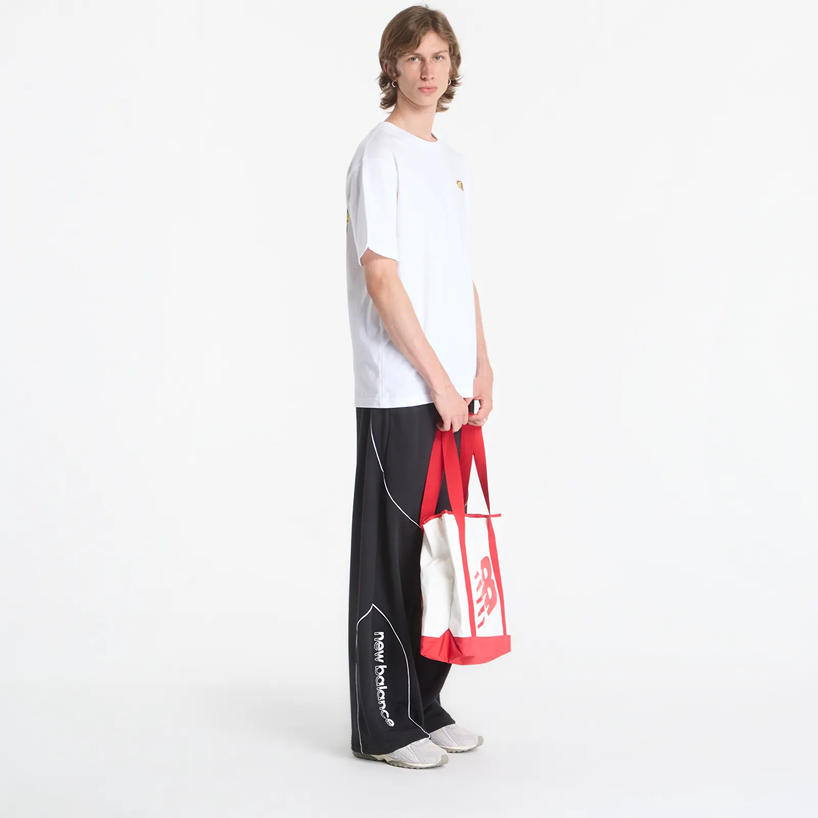 Vyriškos kelnės New Balance Trackside French Terry Pant Black