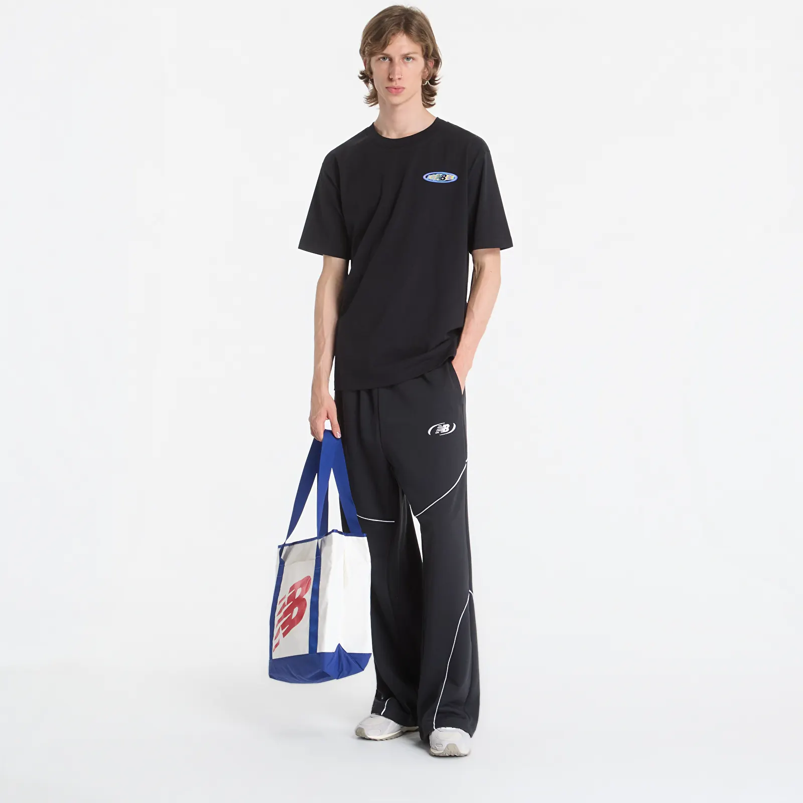 Pólók New Balance Heat Map Forward Thinker T-Shirt Black