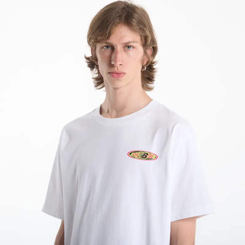 T-shirt New Balance Heat Map Forward Thinker T-Shirt White