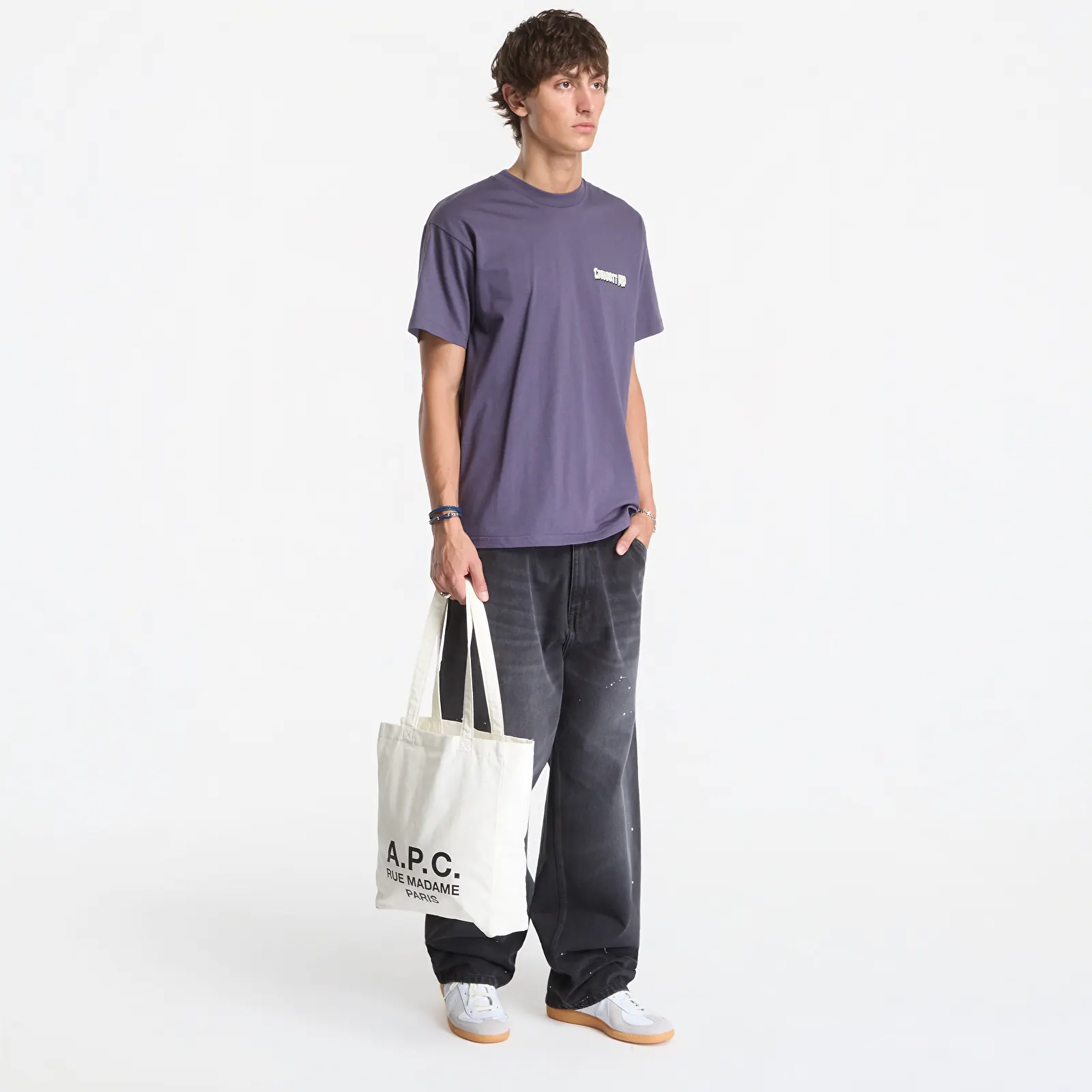 T-Shirts Carhartt WIP S/S Wiptopia II T-Shirt UNISEX Shady Purple