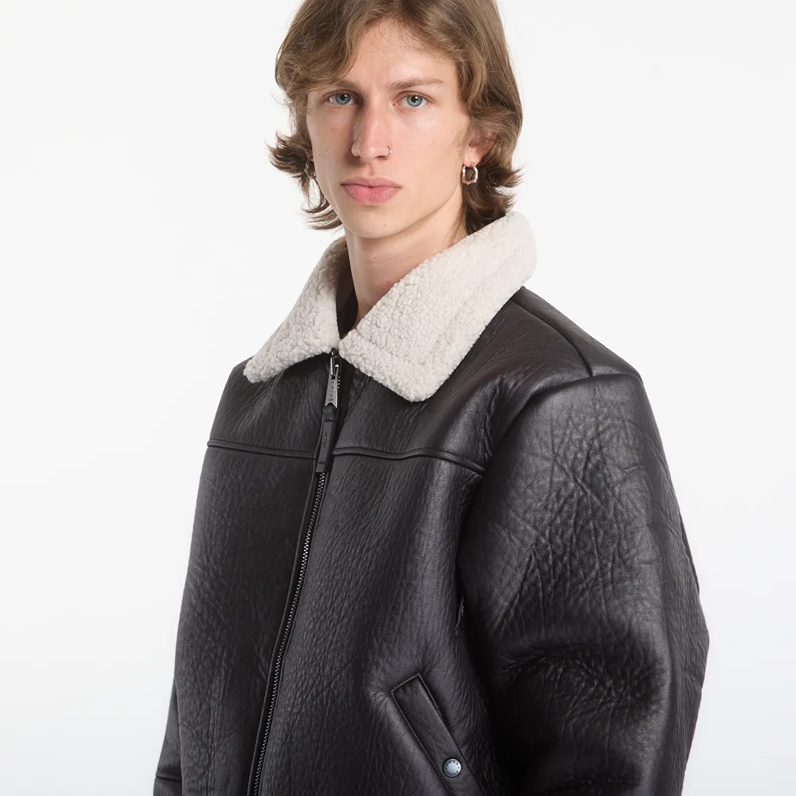 Vestes  Alpha Industries B-15 Modified Black