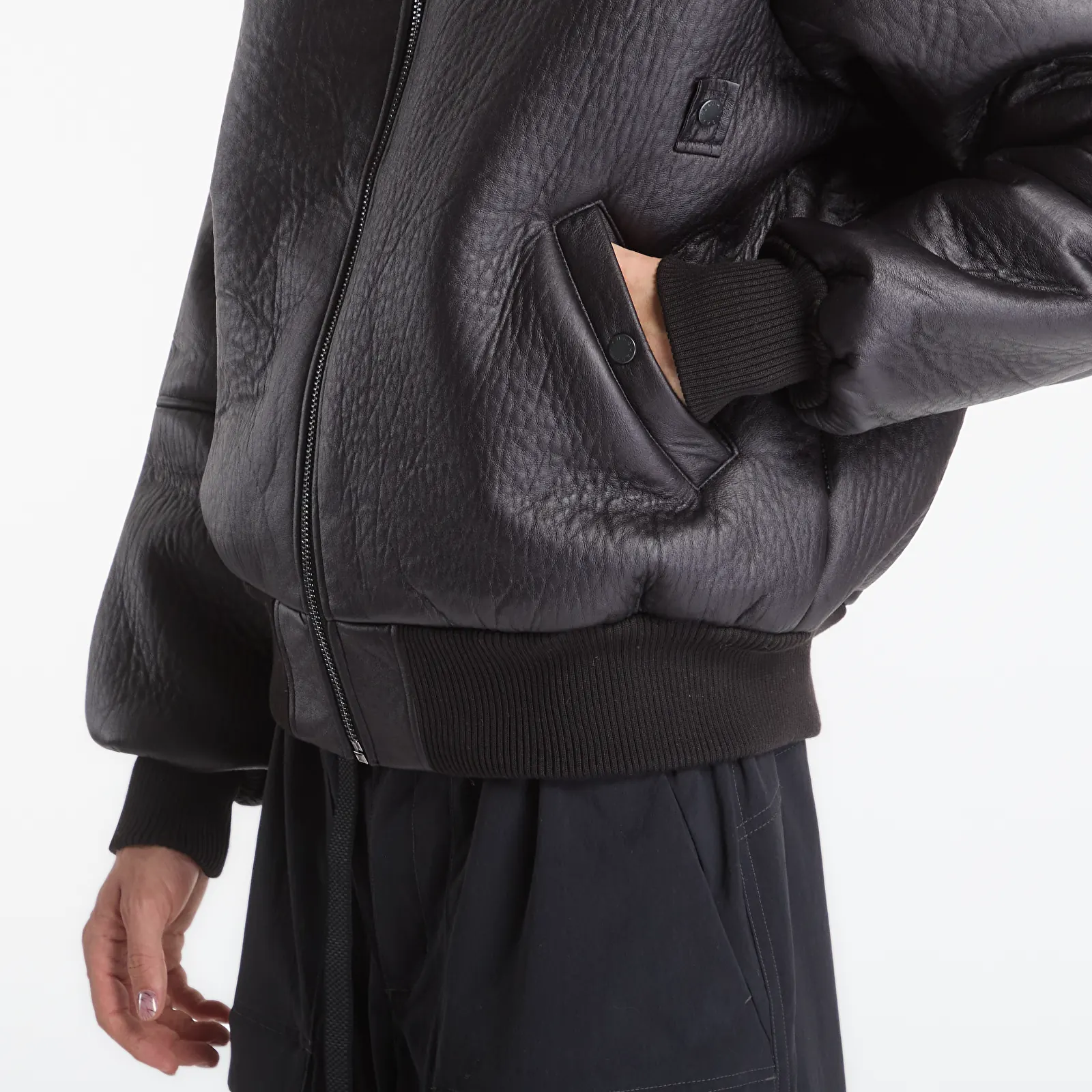 Vestes  Alpha Industries B-15 Modified Black