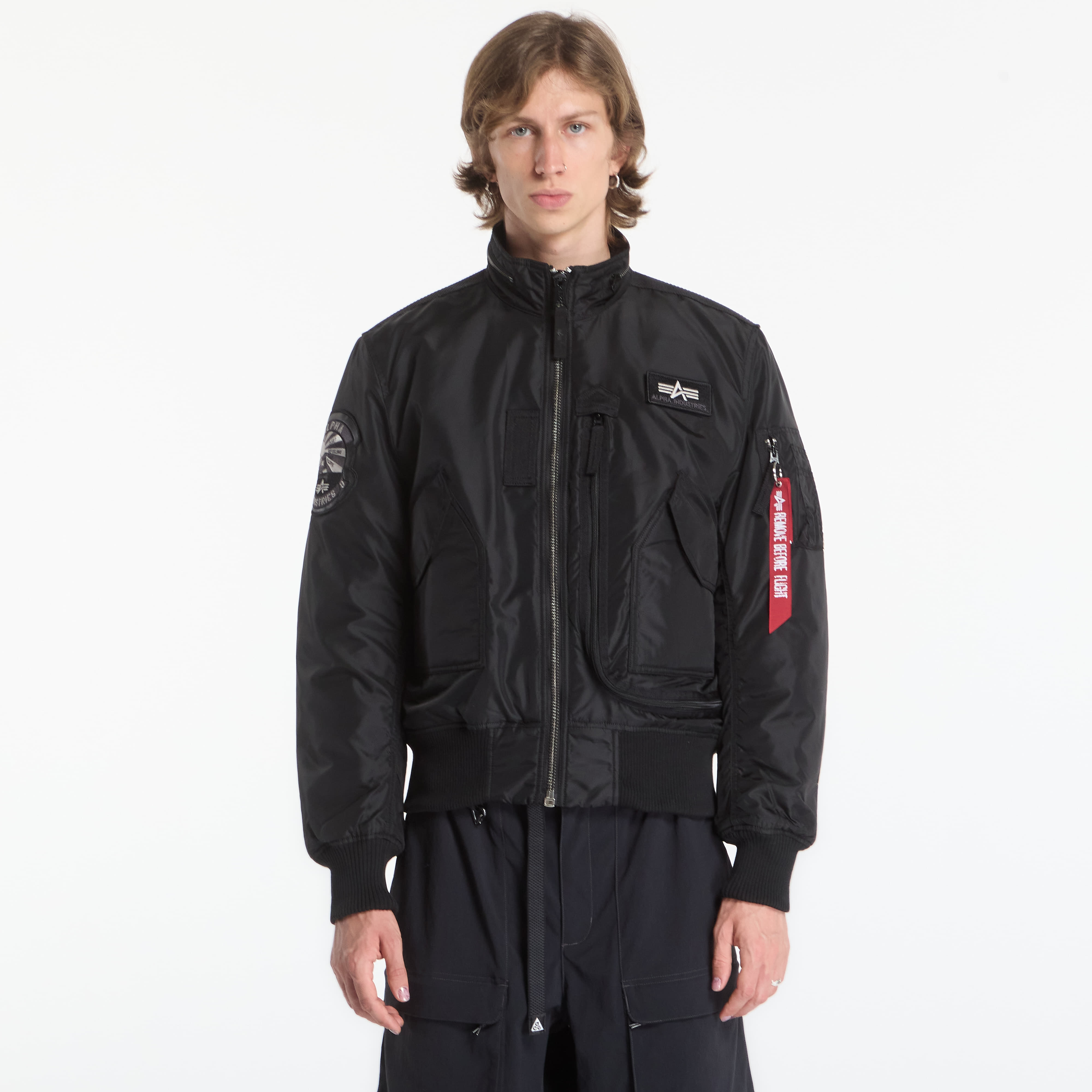 Bomber Alpha Industries Engine Black/ Black L