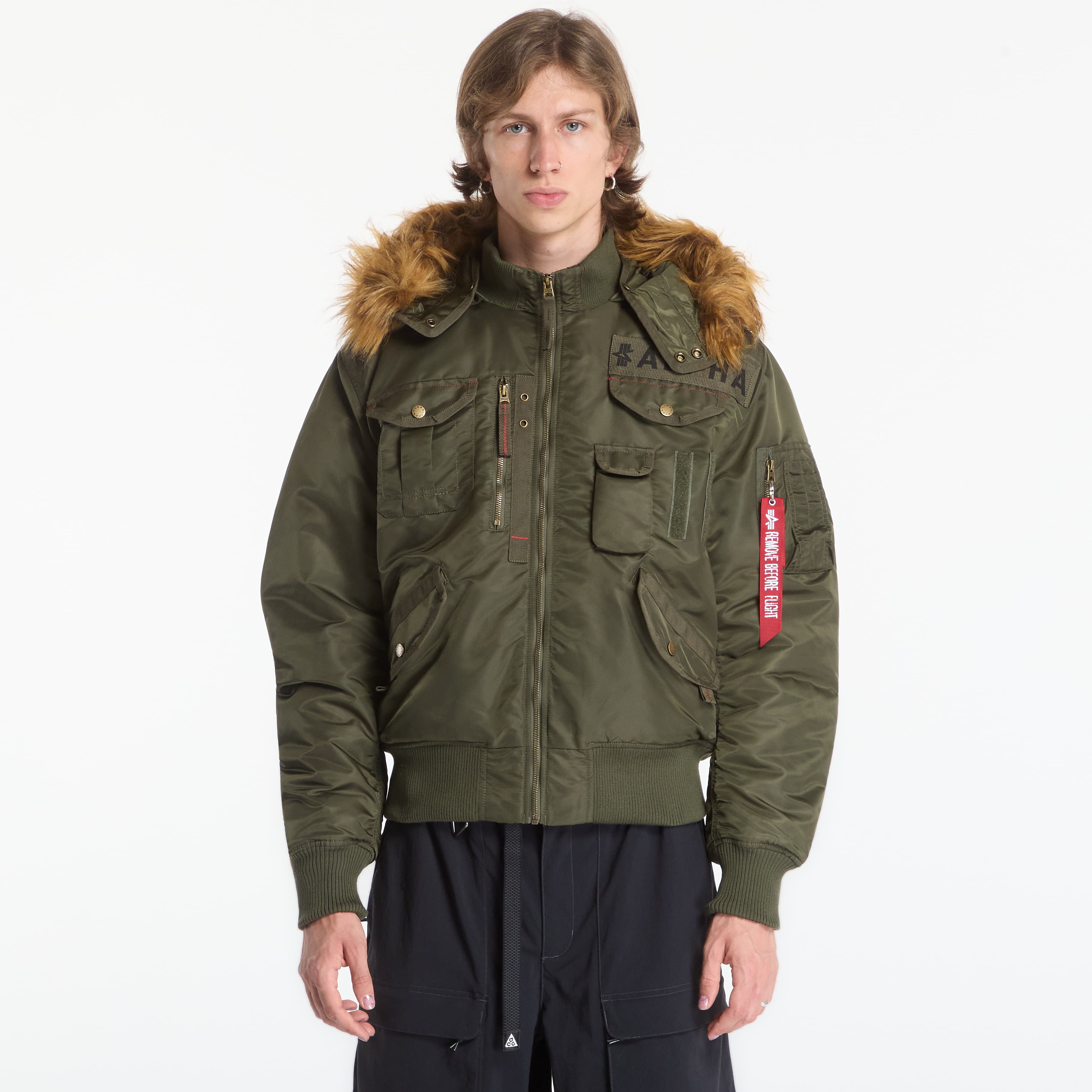 Яке Alpha Industries Deflector Dark Olive XXL