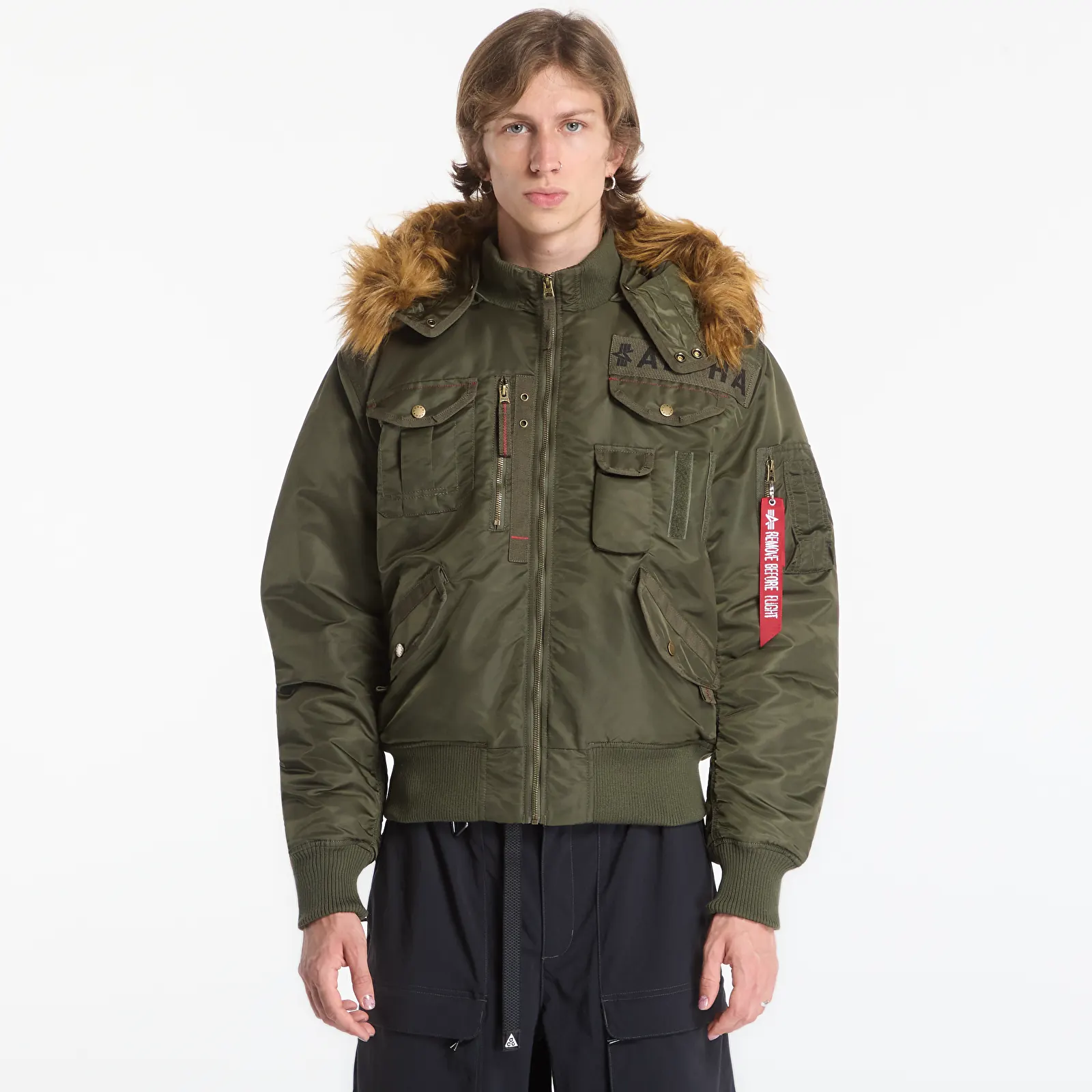 Parka mēteļi Alpha Industries Deflector Dark Olive