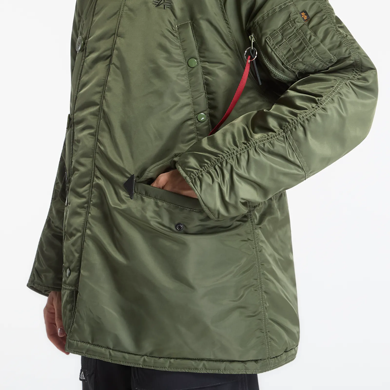 Ανδρικά σακάκια Alpha Industries N-3B Heritage Sage-Green