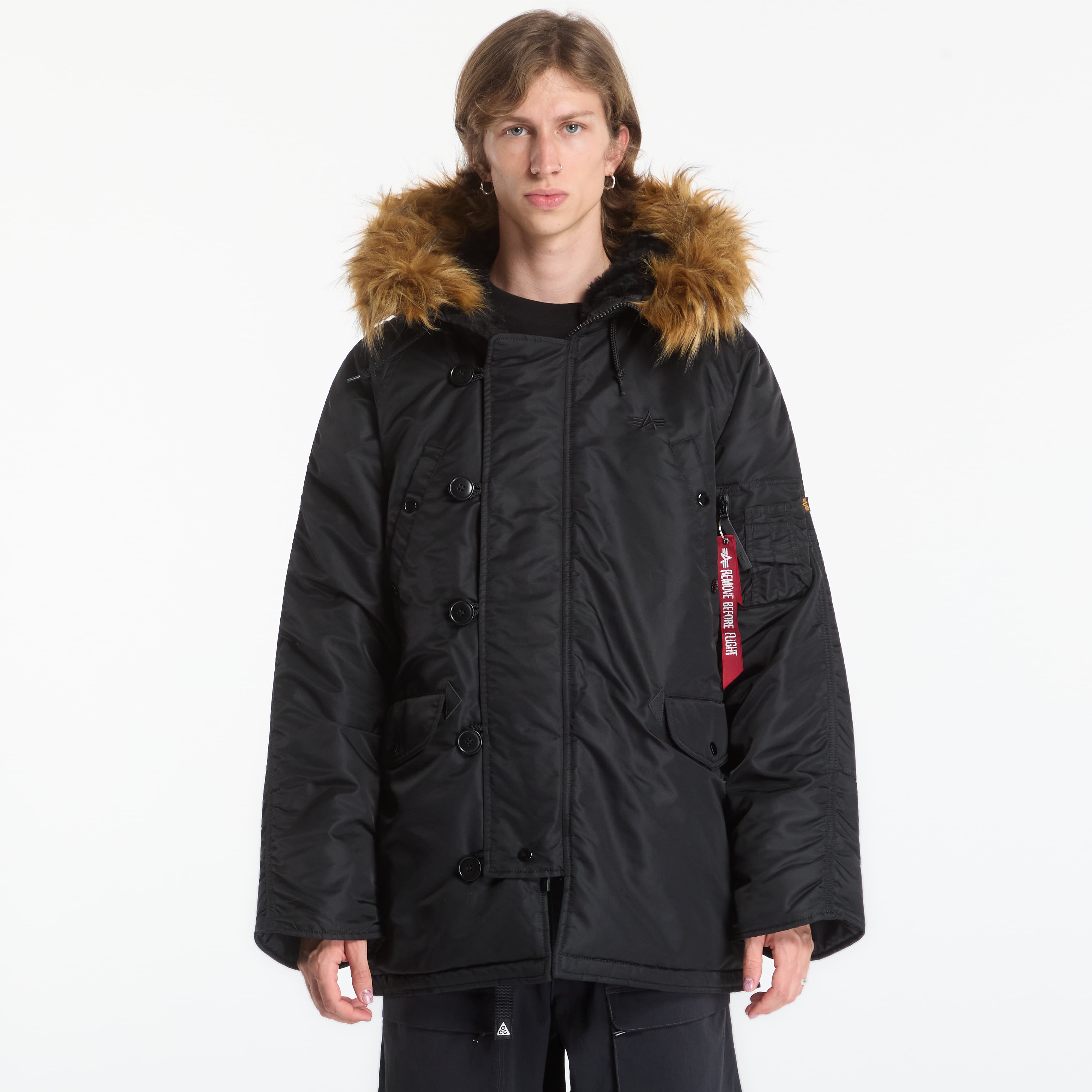 Яке Alpha Industries N-3B Heritage Black XL