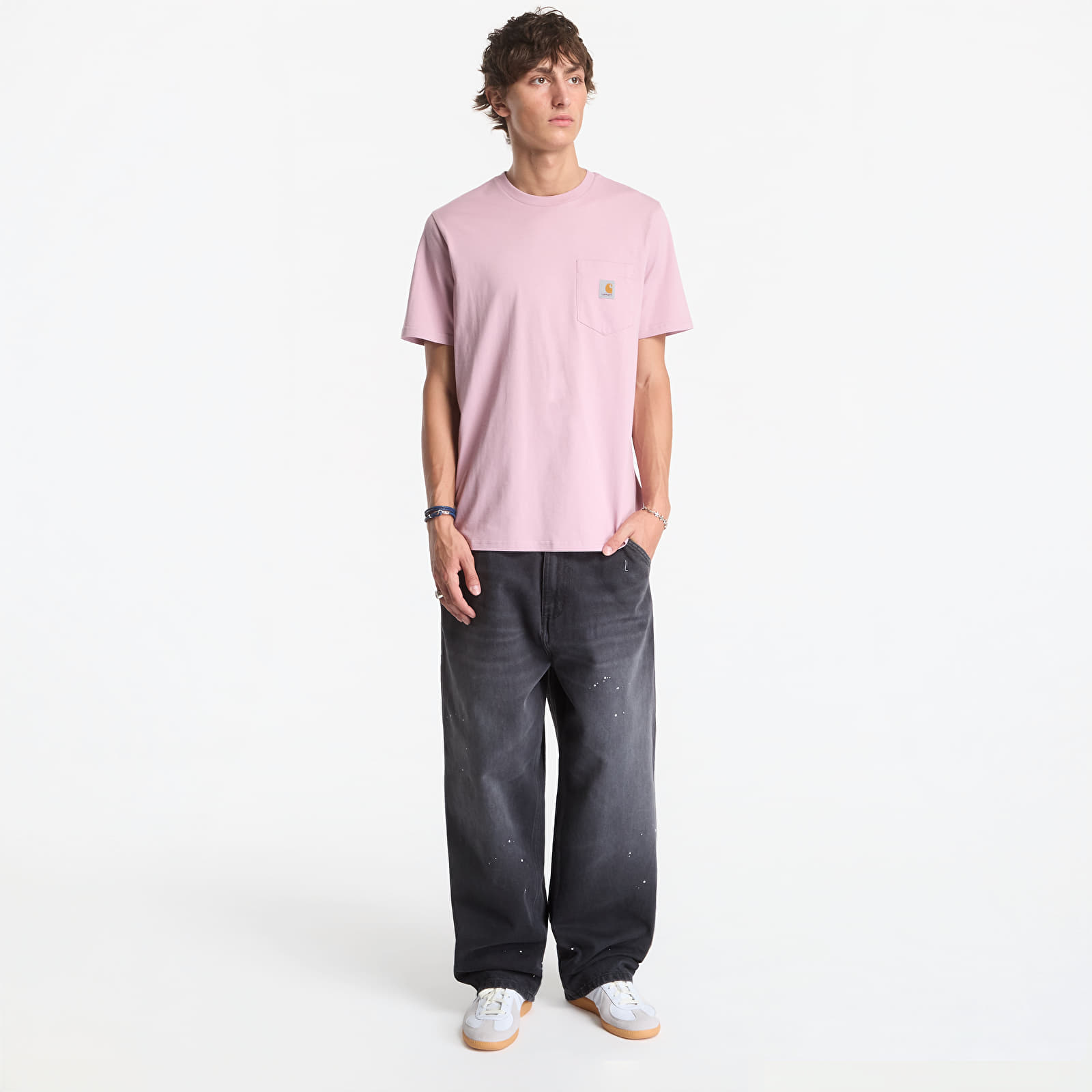T-shirts Carhartt WIP S/S Pocket T-Shirt UNISEX Hortensia