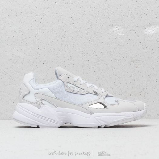 Adidas falcon discount white womens