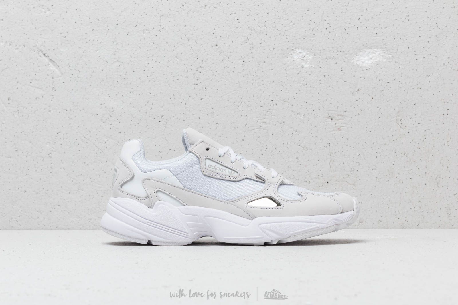 Zapatillas mujer adidas Falcon W Ftw White/ Ftw White/ Crystal White