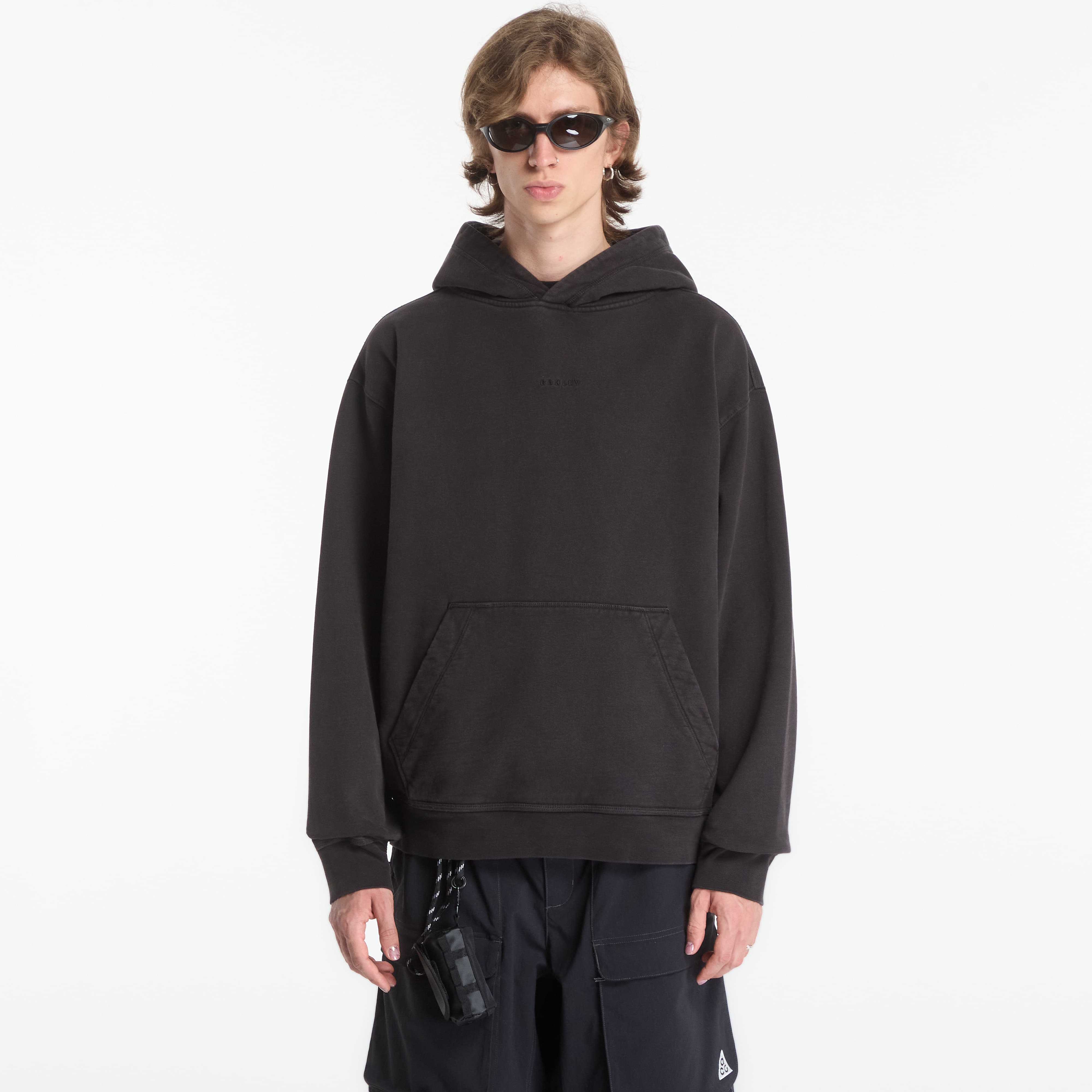 Суитшърт Oakley Echo Mod Embroidered Hoodie Pitch Black L