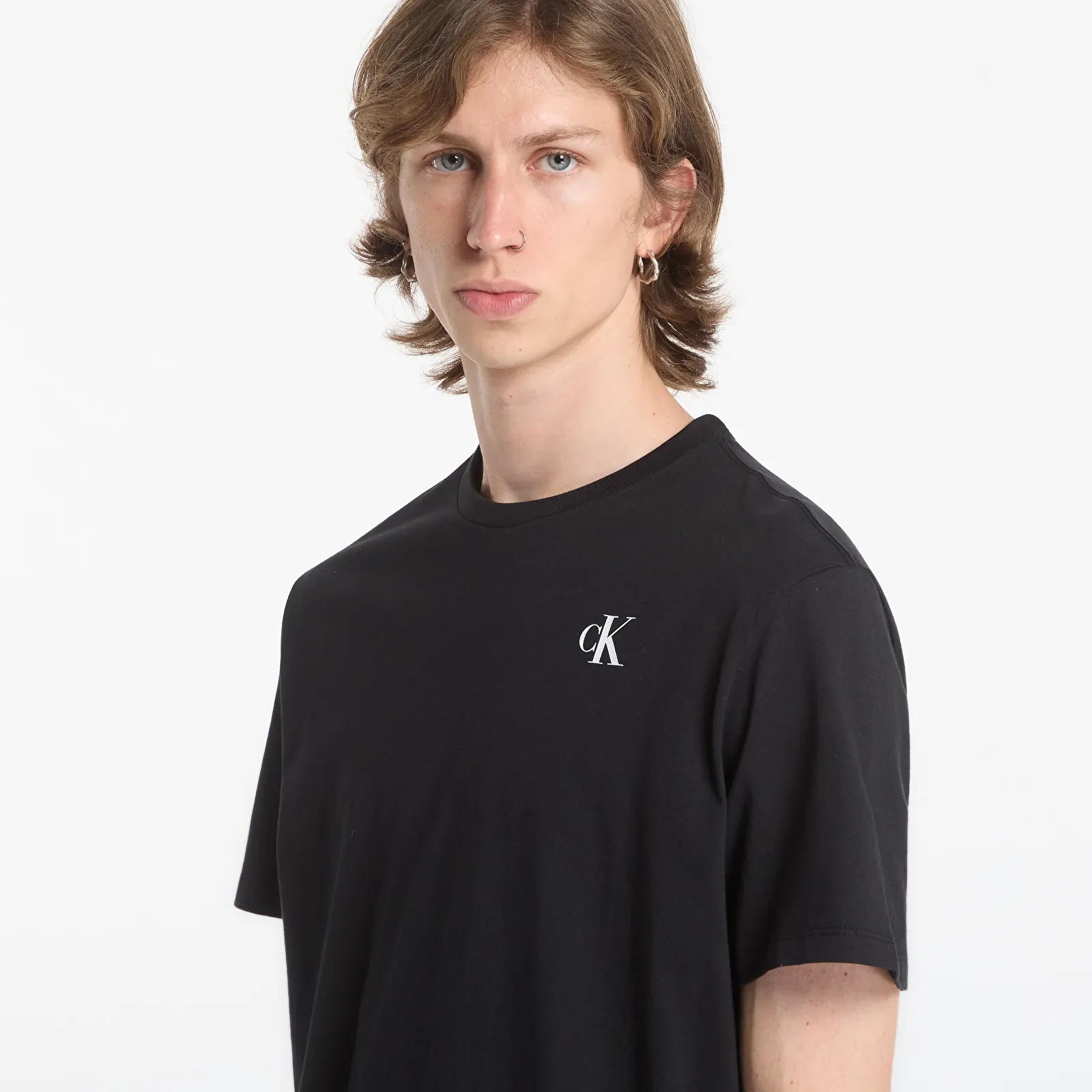 T-shirts Calvin Klein Jeans Ss 30s Eu Calvin Kle Black