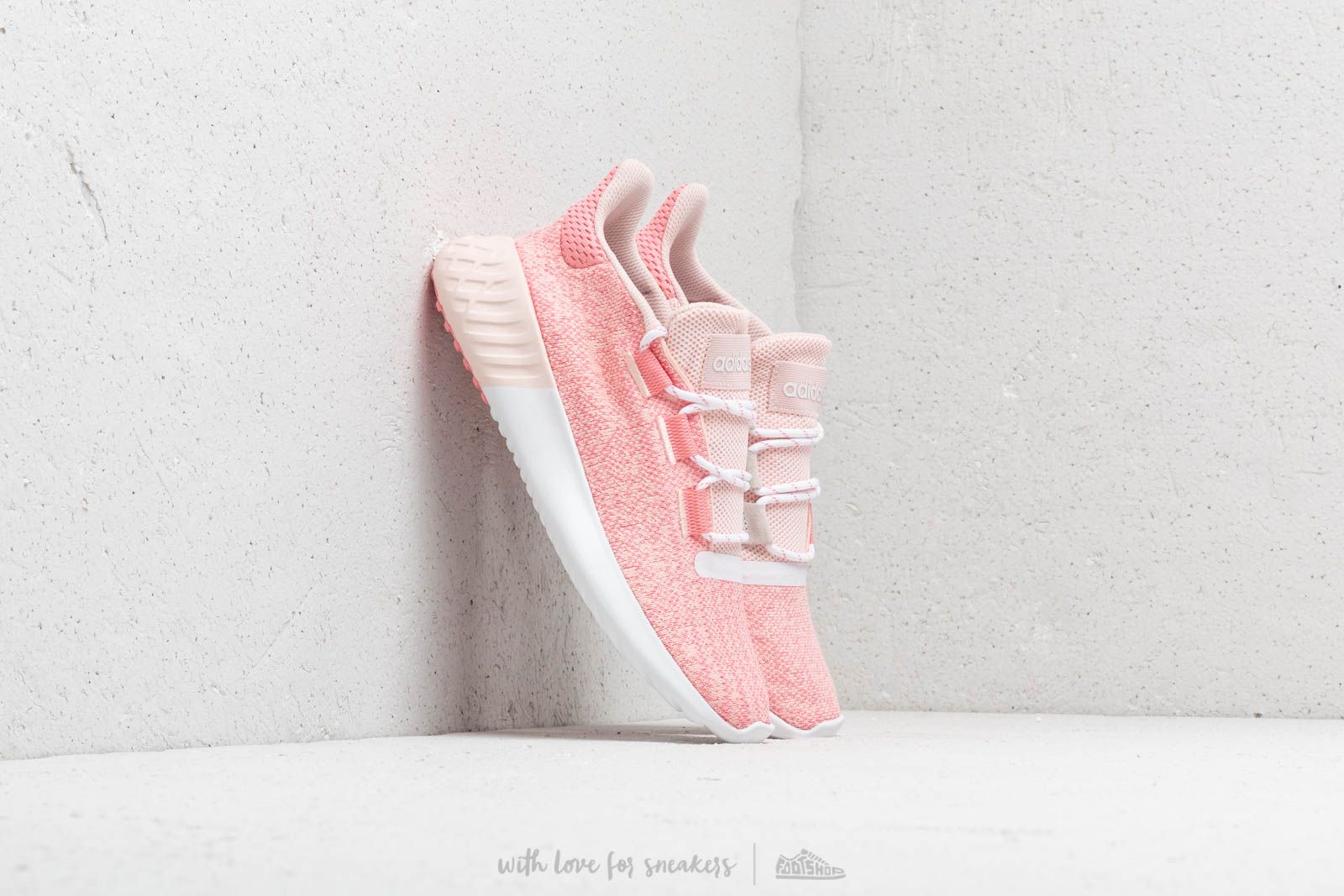 Adidas tubular white and pink discount