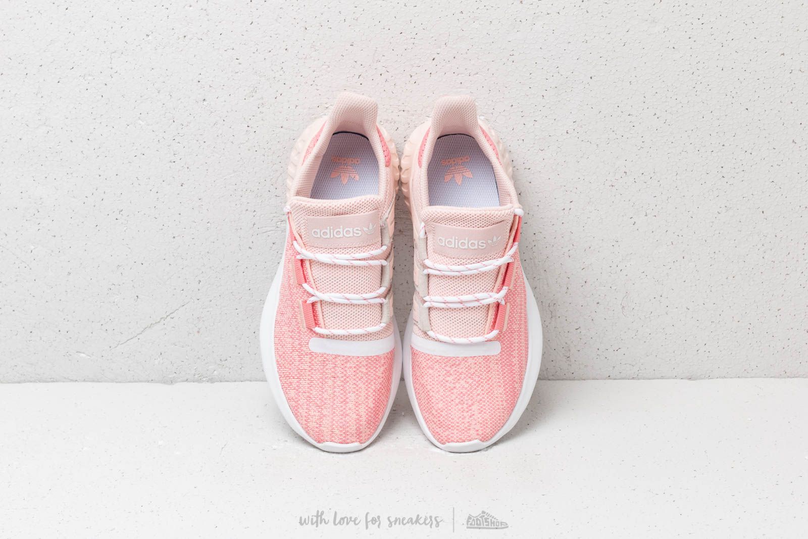 Kids sneakers and shoes adidas Tubular Dusk J Icey Pink Super