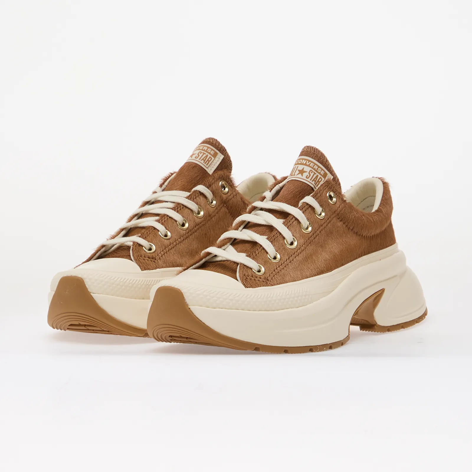 Chaussures et baskets homme Converse Run Star Crush Dark Brown/ Beige