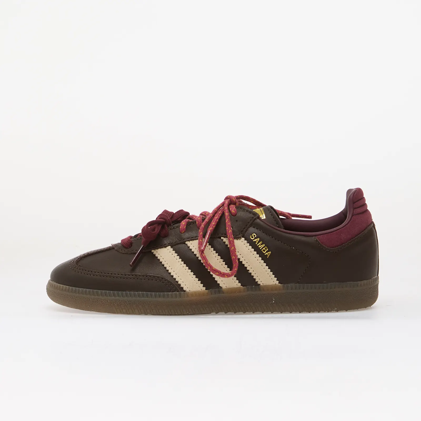 Ženski čevlji adidas Samba OG Brown/ Warm Vanilla/ Maroon