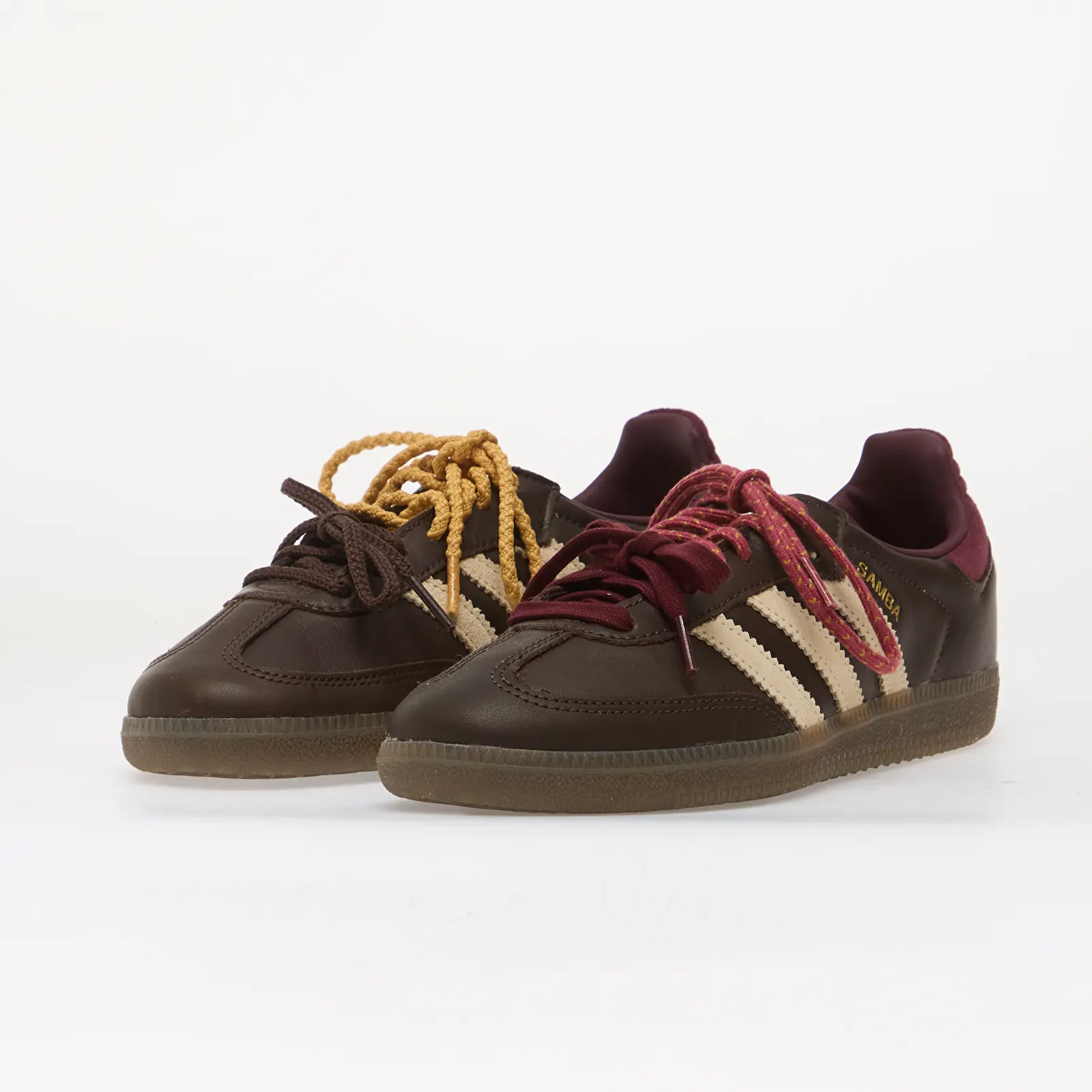 Ženski čevlji adidas Samba OG Brown/ Warm Vanilla/ Maroon