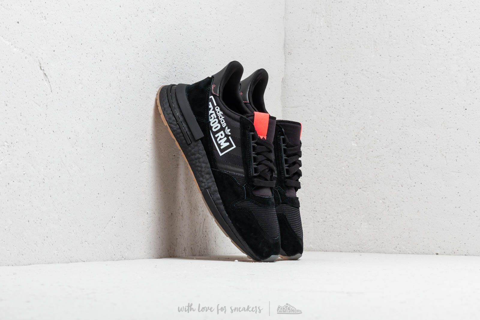 Herren Sneaker und Schuhe adidas ZX 500 RM Core Black Core Black Bluebird Footshop