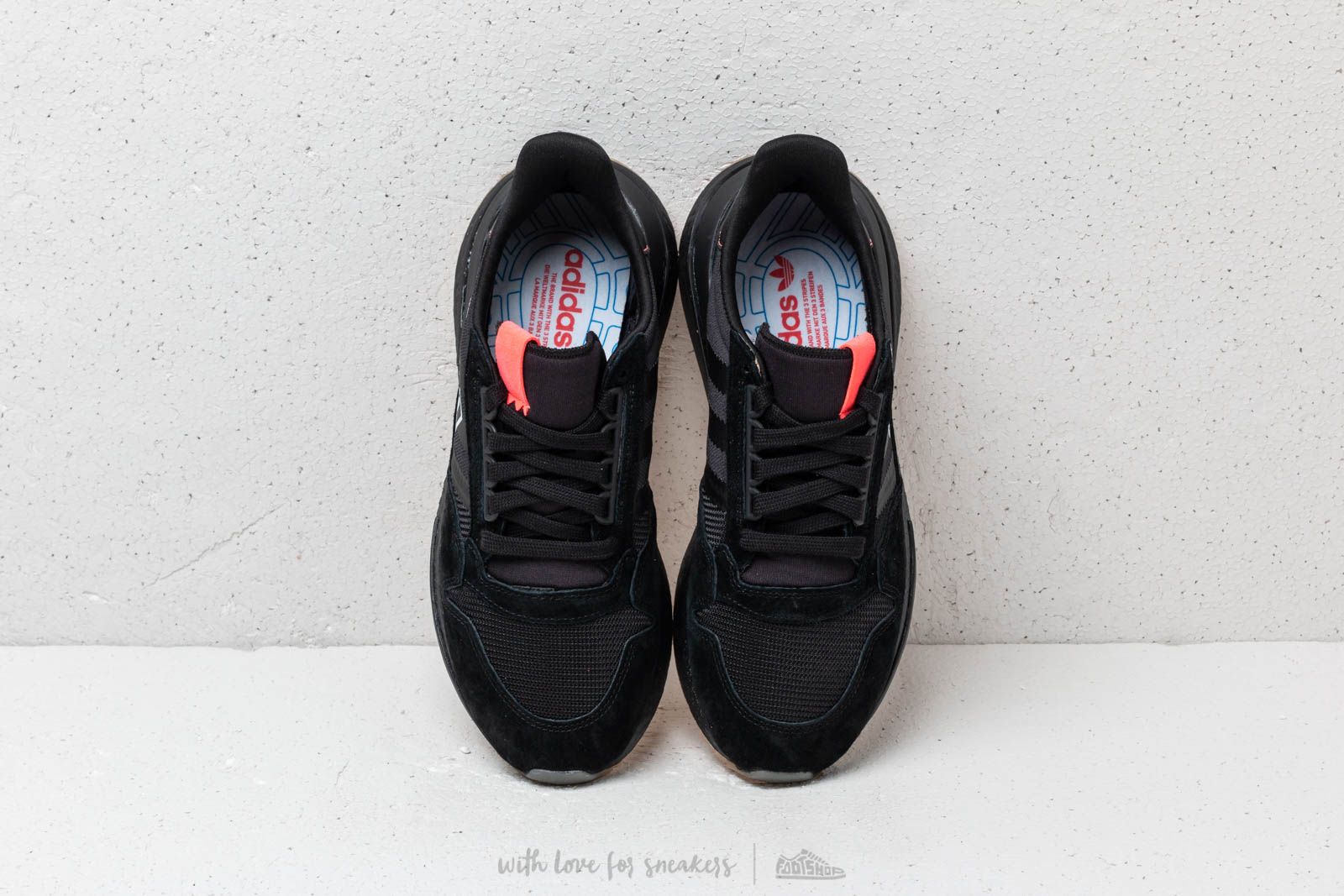 Scarpe uomo adidas ZX 500 RM Core Black/ Core Black/ Bluebird