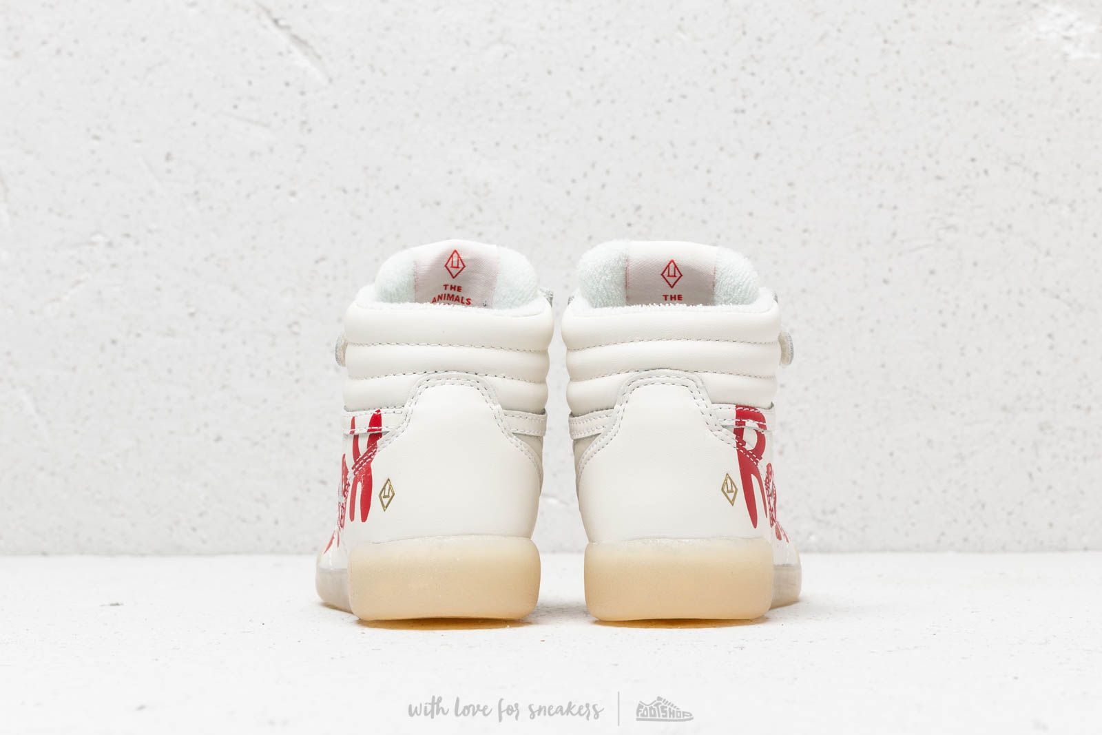 Zapatillas y zapatos para niños Reebok F/S Hi Tao Graphic Pristine/ Molten Lave/ Freesla/ Washed Yellow