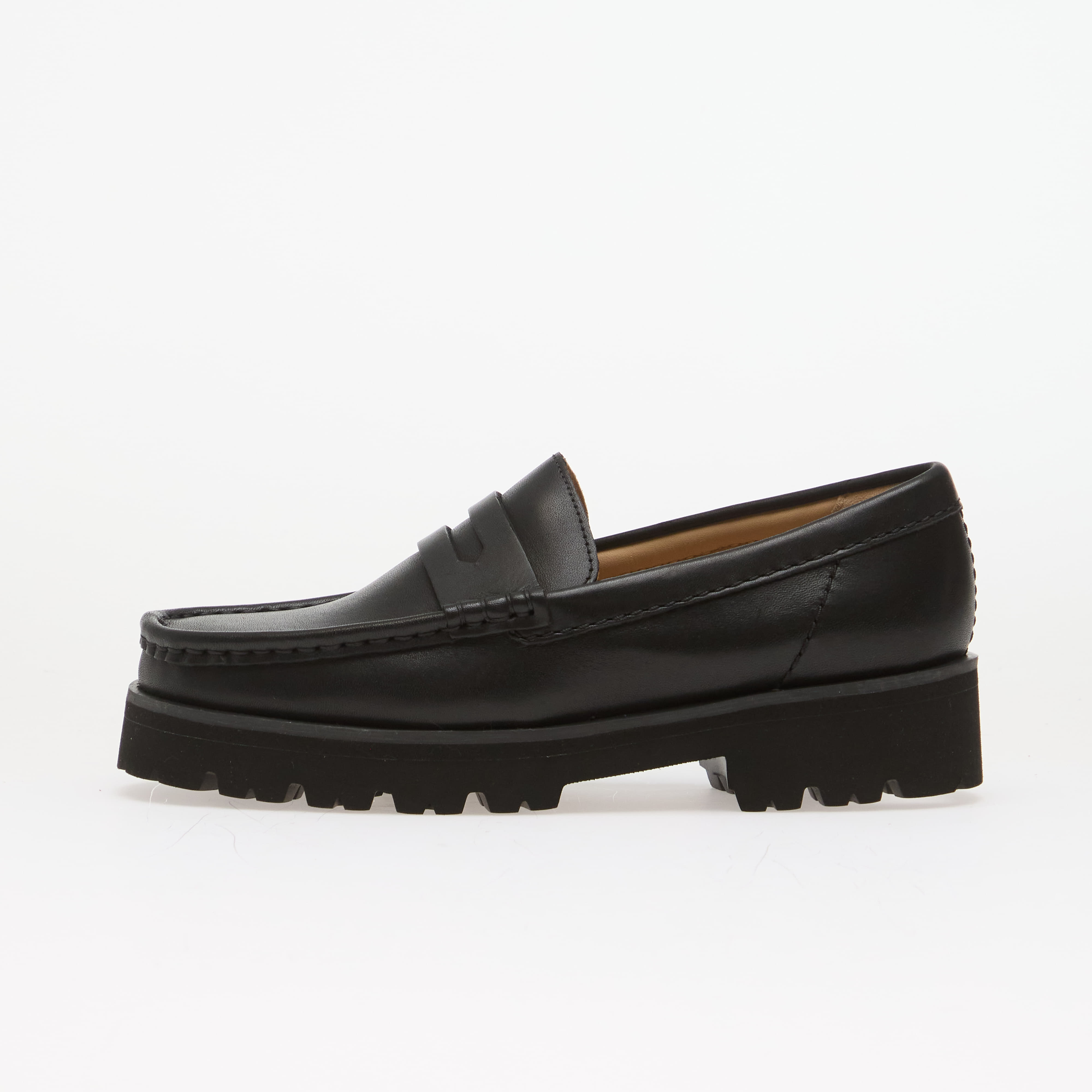 Clarks Originals Yukoner Penny Black Leather 8.5