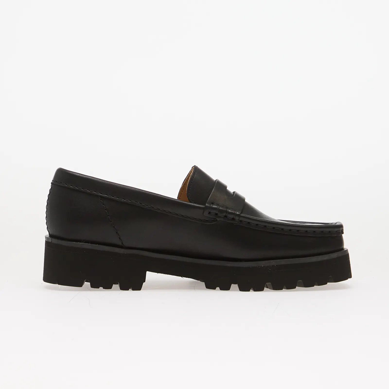 Dámské tenisky a boty Clarks Originals Yukoner Penny Black Leather