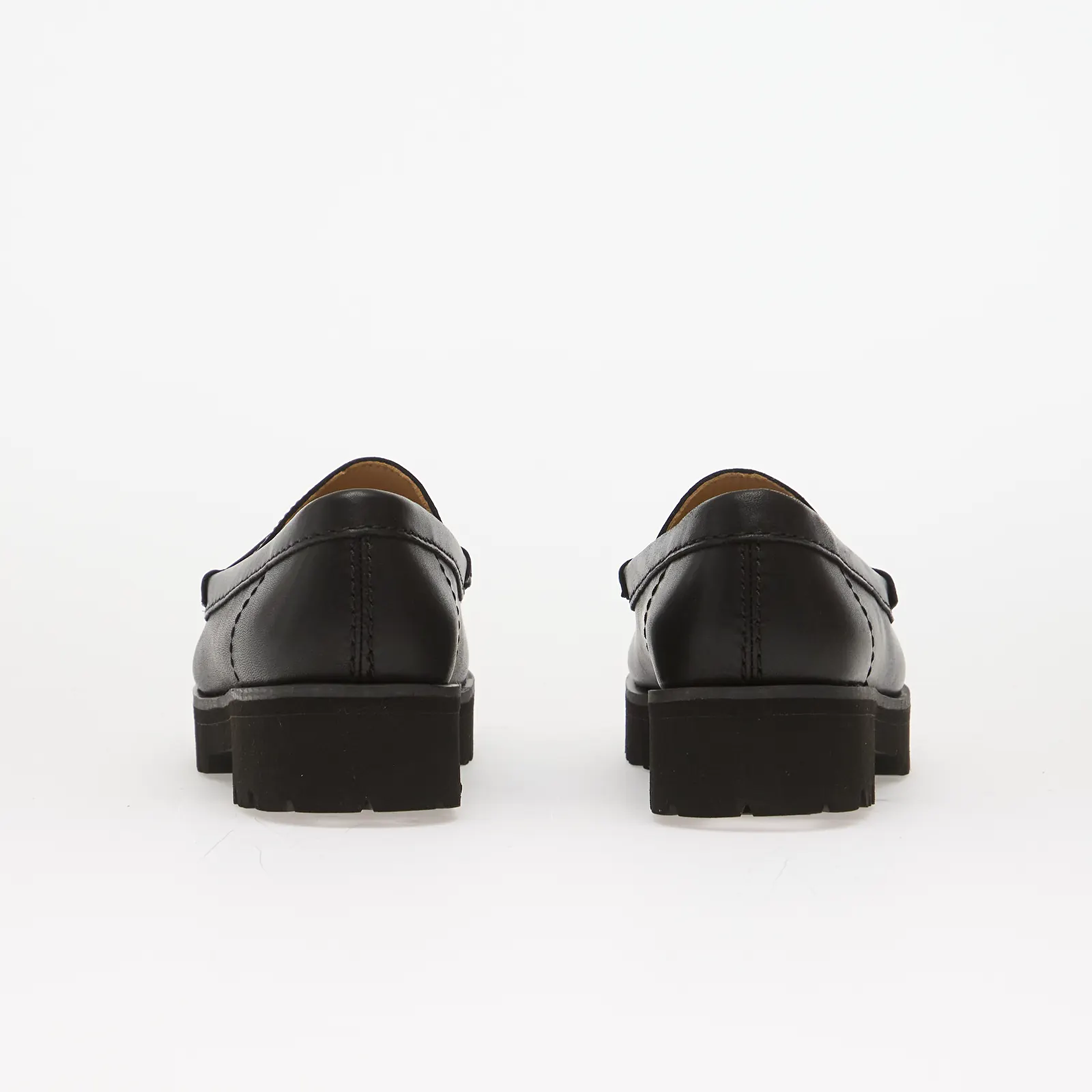 Dámské tenisky a boty Clarks Originals Yukoner Penny Black Leather