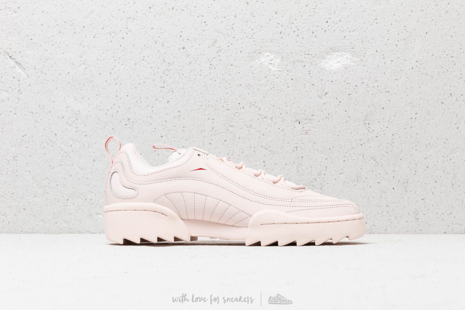 Damen Sneaker und Schuhe Reebok Rivyx Ripple Pale Pink White Red