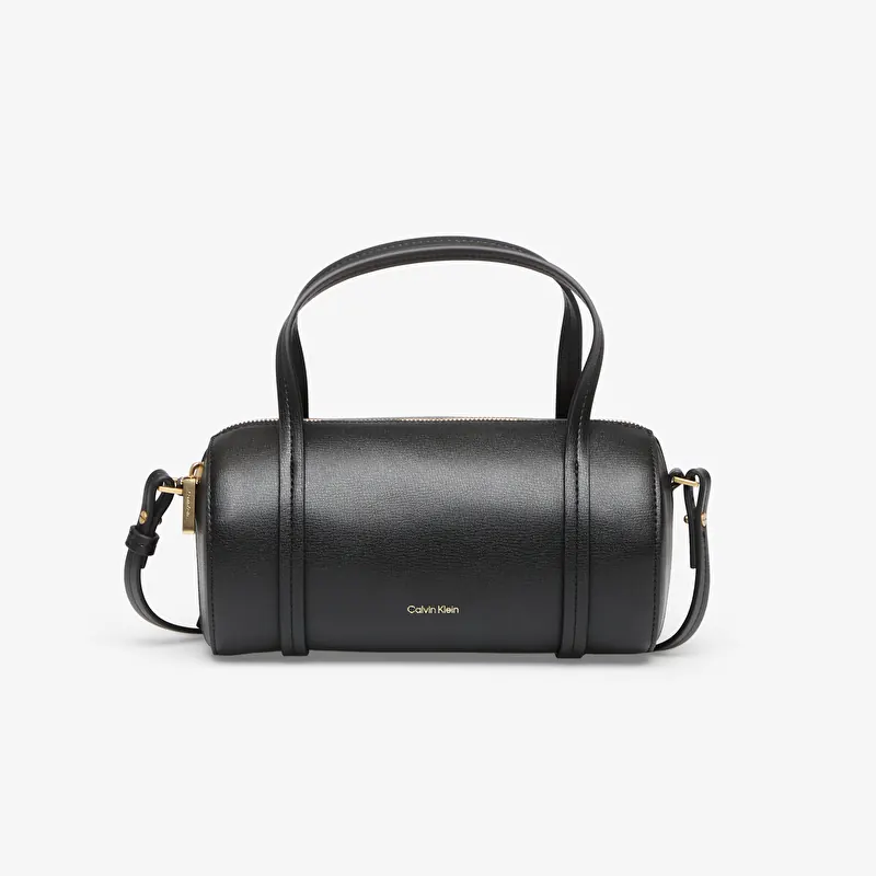 Чанта Calvin Klein Foil Logo Small Duffle Bag Black/ Toasted Coconut