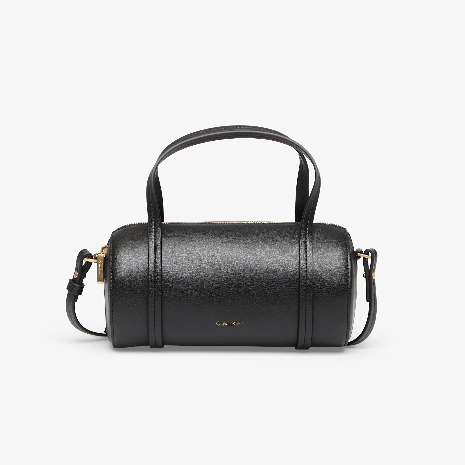 Sacs à main Calvin Klein Foil Logo Small Duffle Bag Black/ Toasted Coconut
